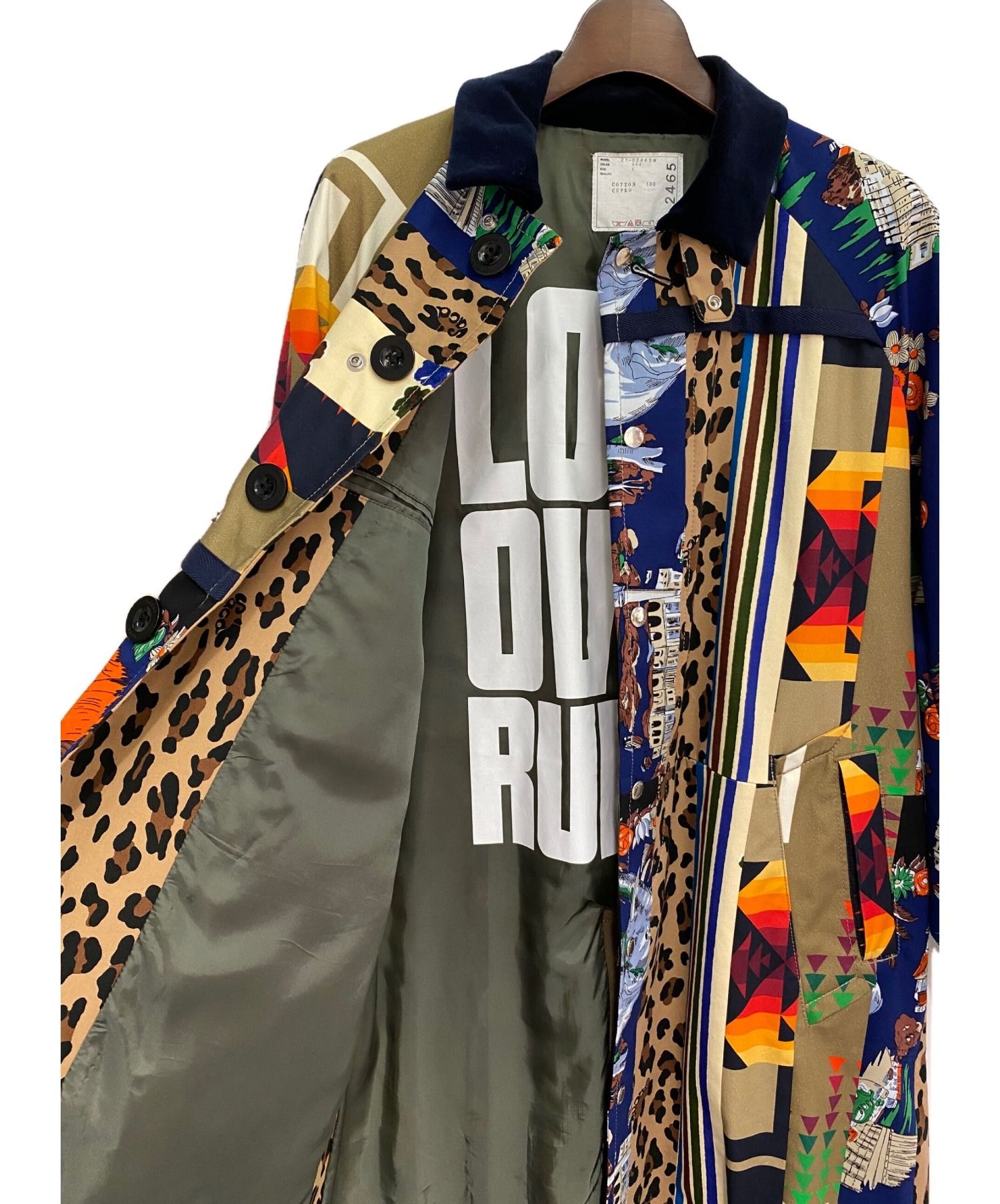 sacai サカイArchive Print Mix Blouson ジャケット marka-szerviz.hu