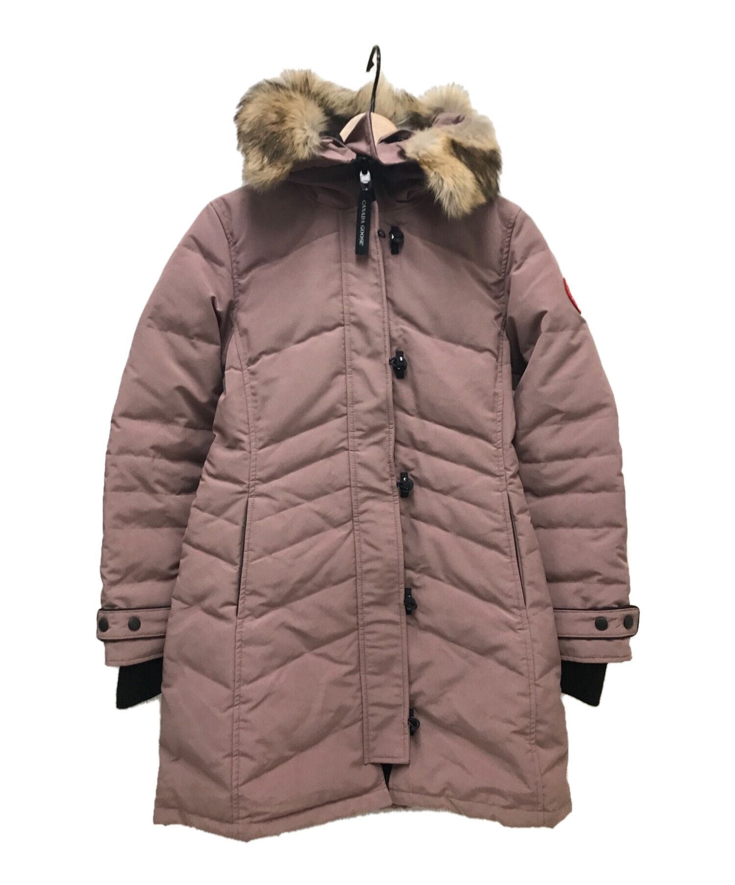 Canada Goose カナダグース Lorette Parka ピンク サイズ S ブランド古着の通販サイト ブランドコレクト