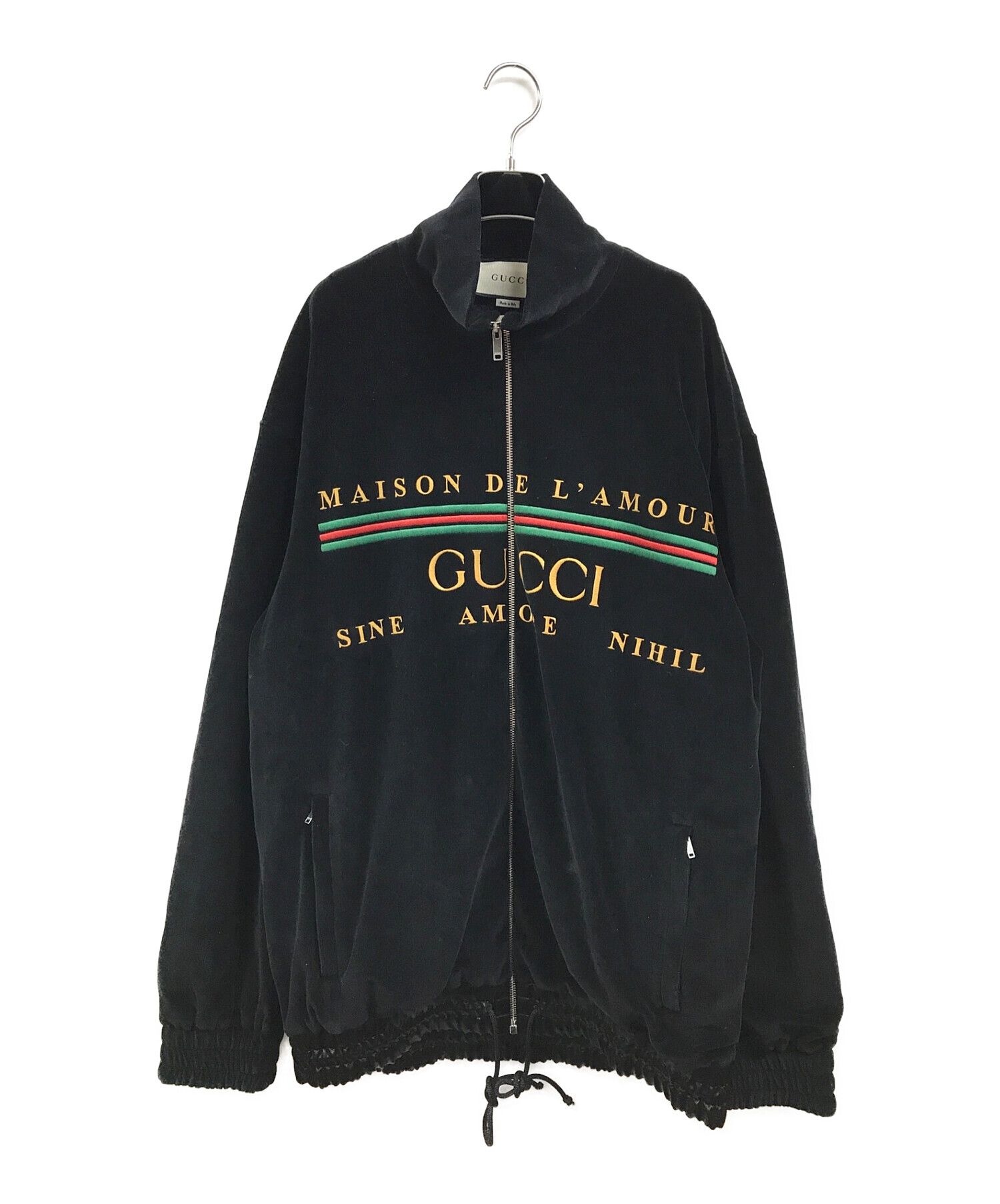 GUCCI ベロアブルゾン