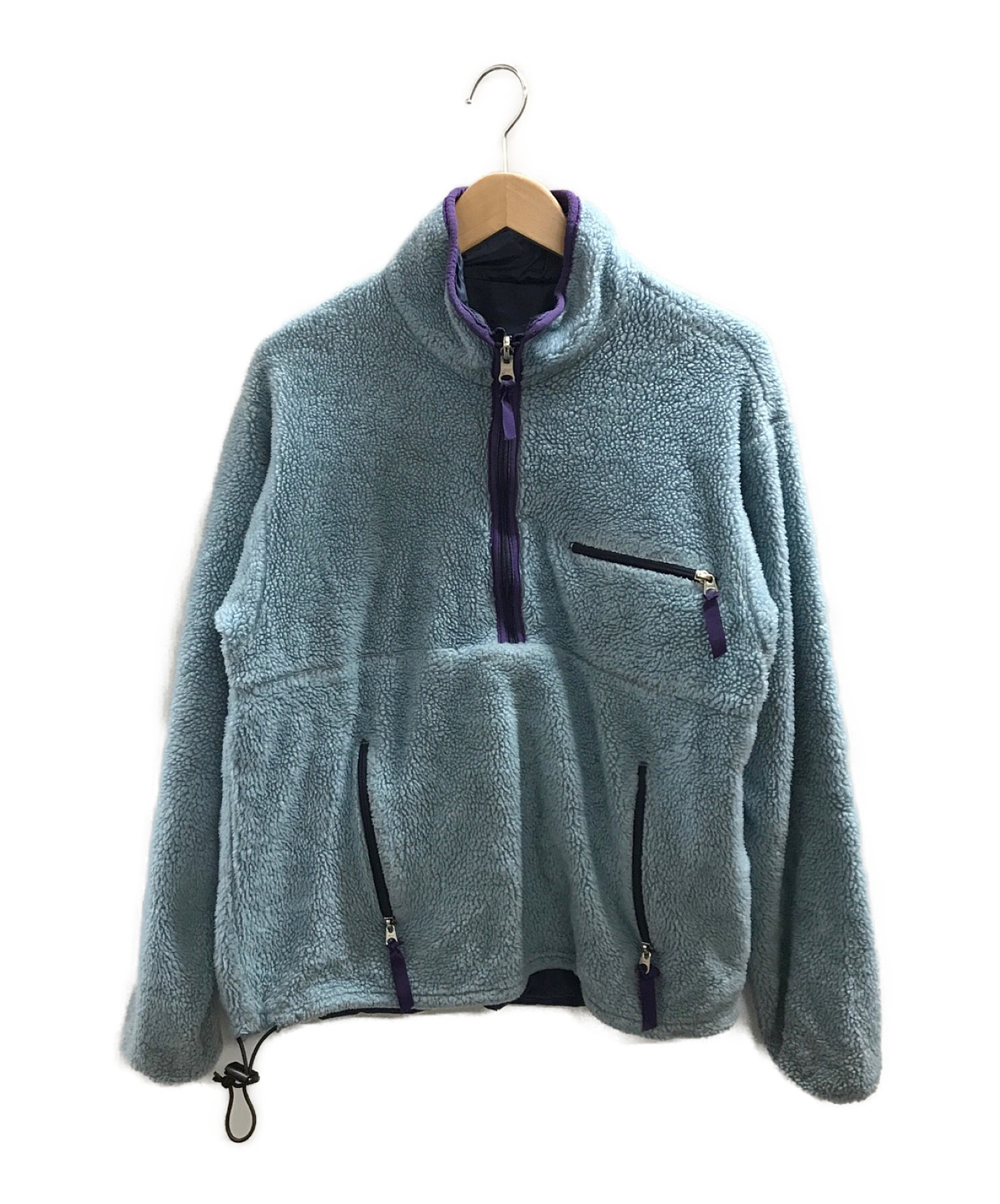 Patagonia (パタゴニア) グリセードジャケット（リバーシブルアノラックボアジャケット） ブルー サイズ:不明