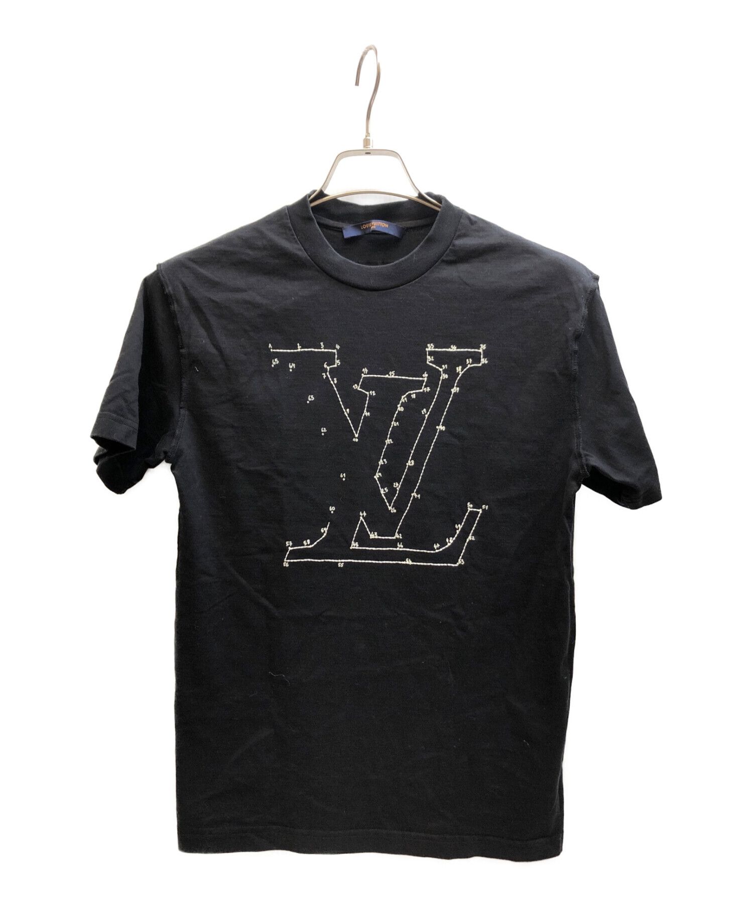 LVステッチプリントアンドエンブロイダリーTシャツ・XS | www.jarussi