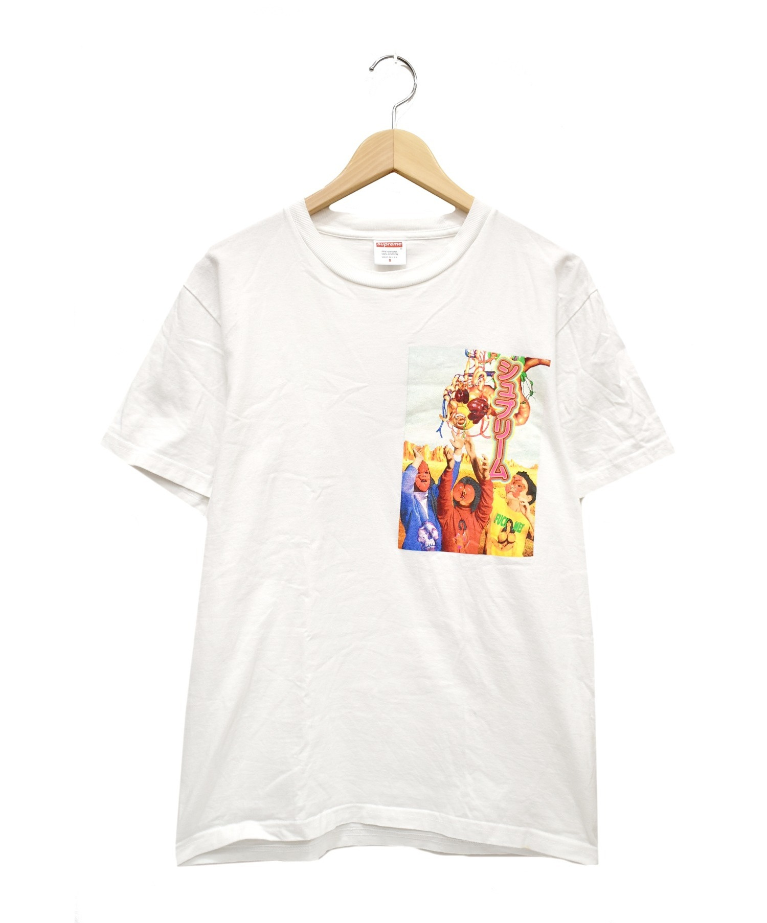 Supreme シュプリーム プリントtシャツ ホワイト サイズ S Rn 1017 ブランド古着の通販サイト ブランドコレクト