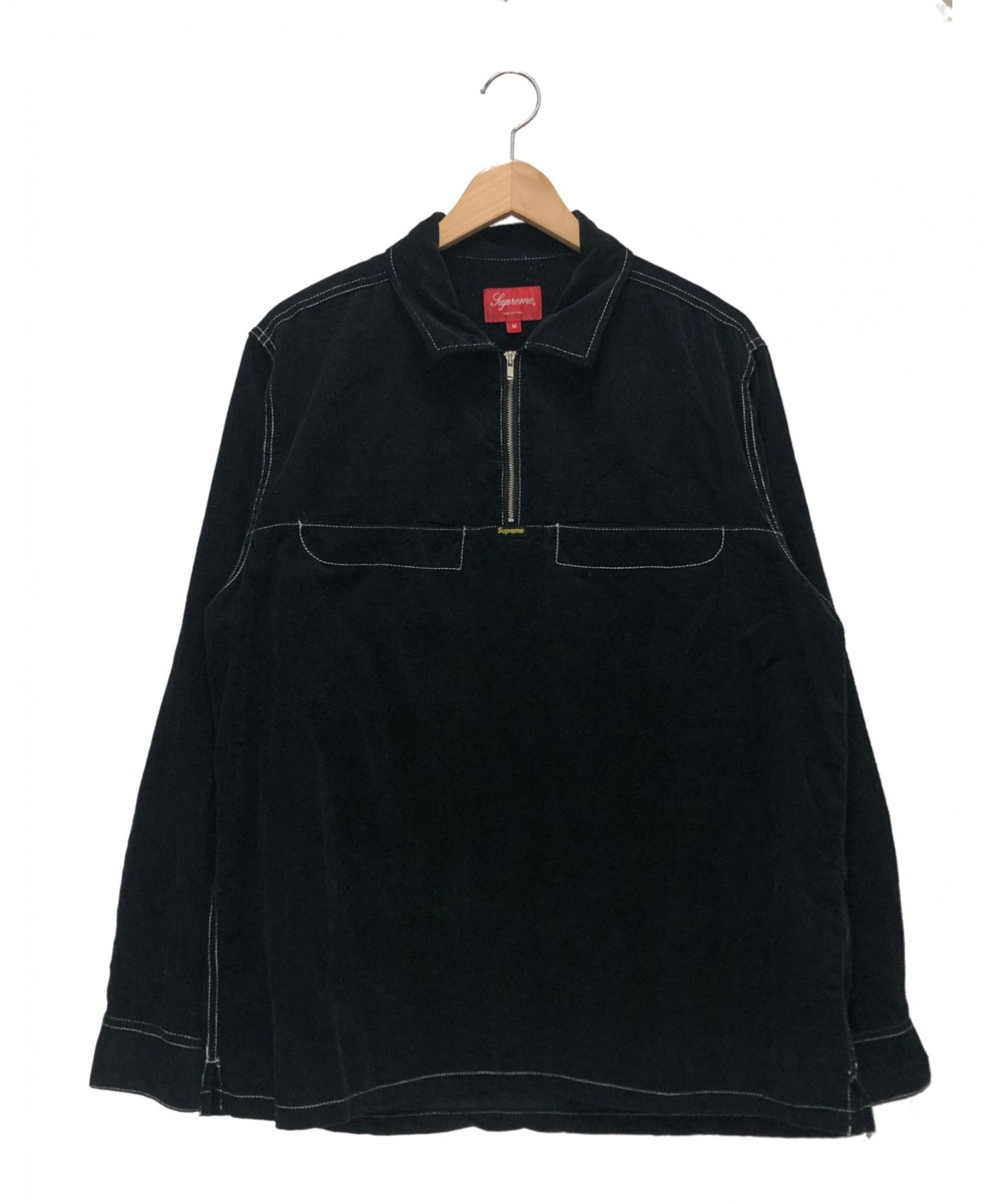 通販高品質 Supreme - 黒M 18 S/S Supreme Mandarin Jacketの通販 by