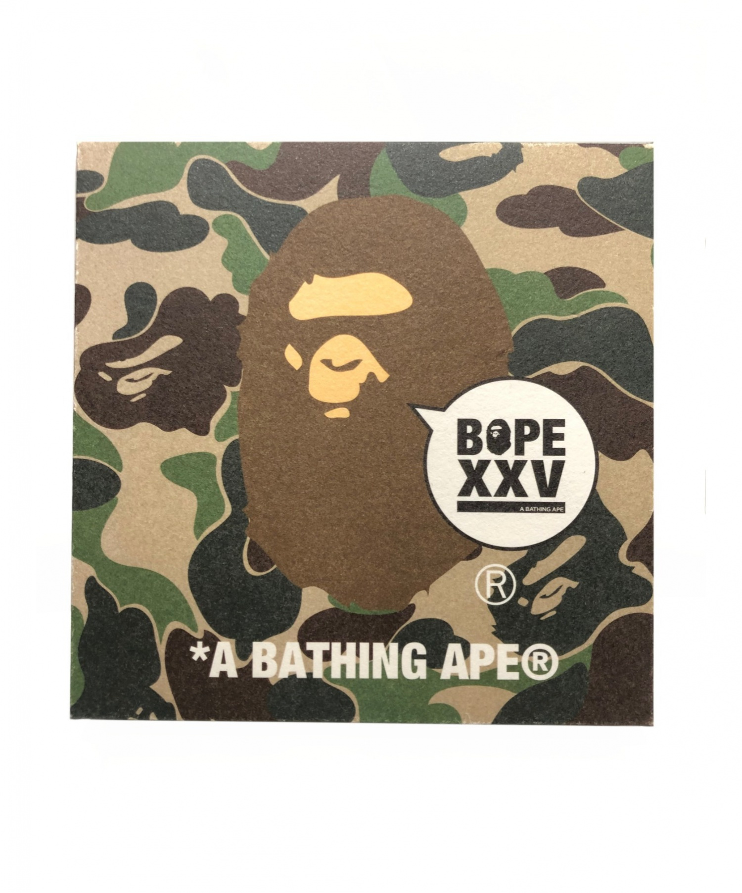 A Bathing Ape アベイシングエイプ アートパネル グリーン サイズ 下記参照 25周年レセプション 記念ノベルティ Bape Xxv ブランド古着の通販サイト ブランドコレクト