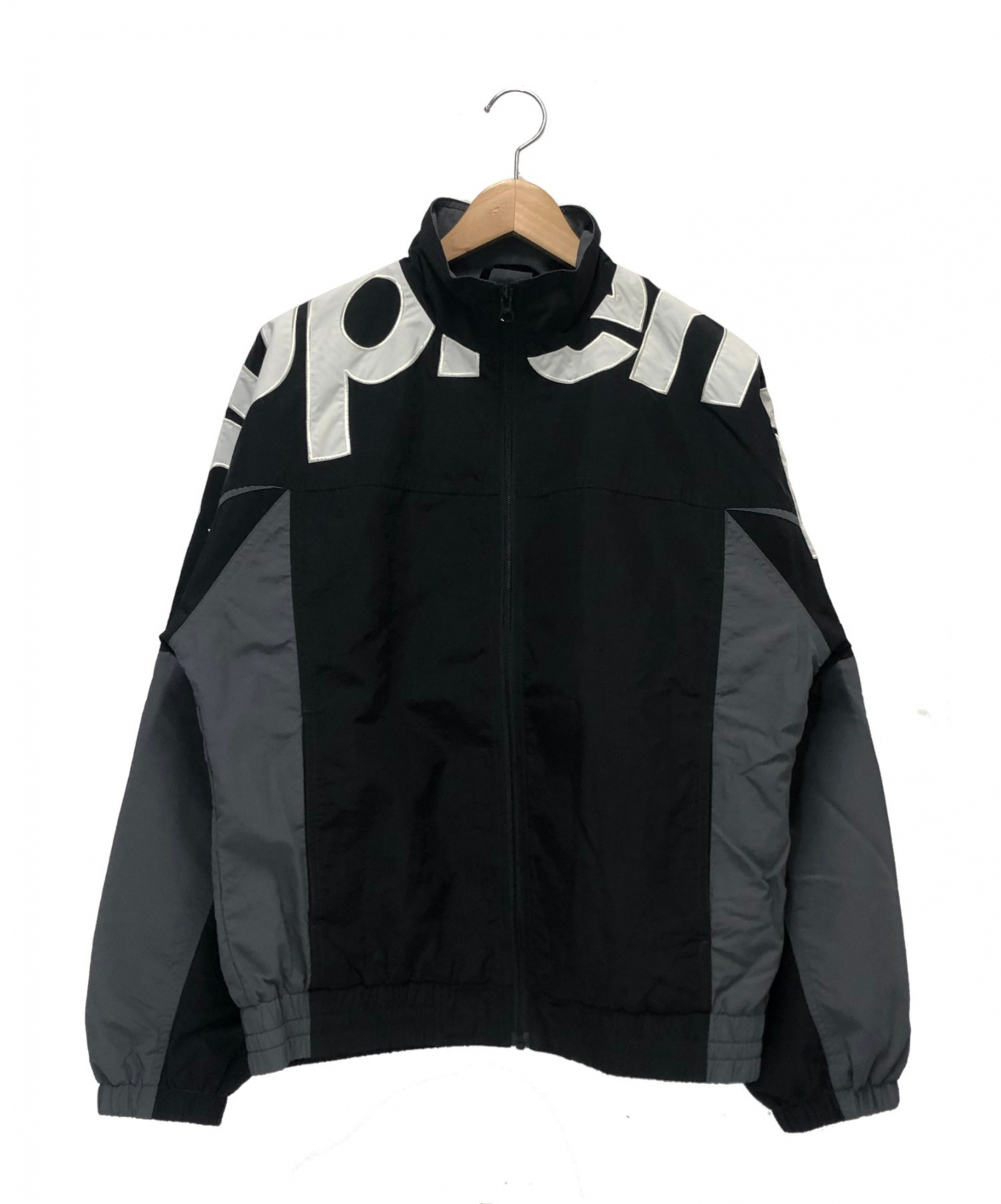 いをされる Supreme supreme shoulder logo track jacket L 赤の通販