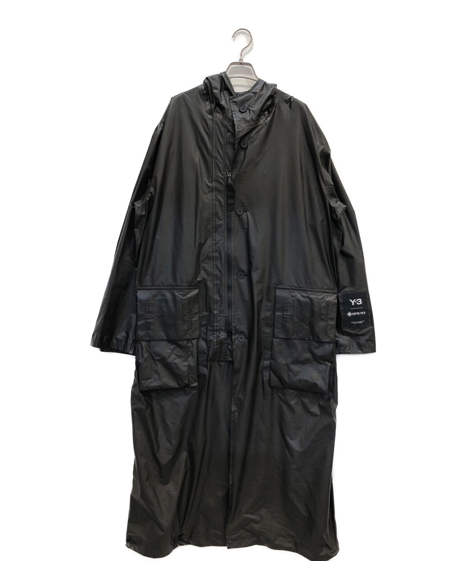 Y-3 16AW ダブルブレストロングコート-