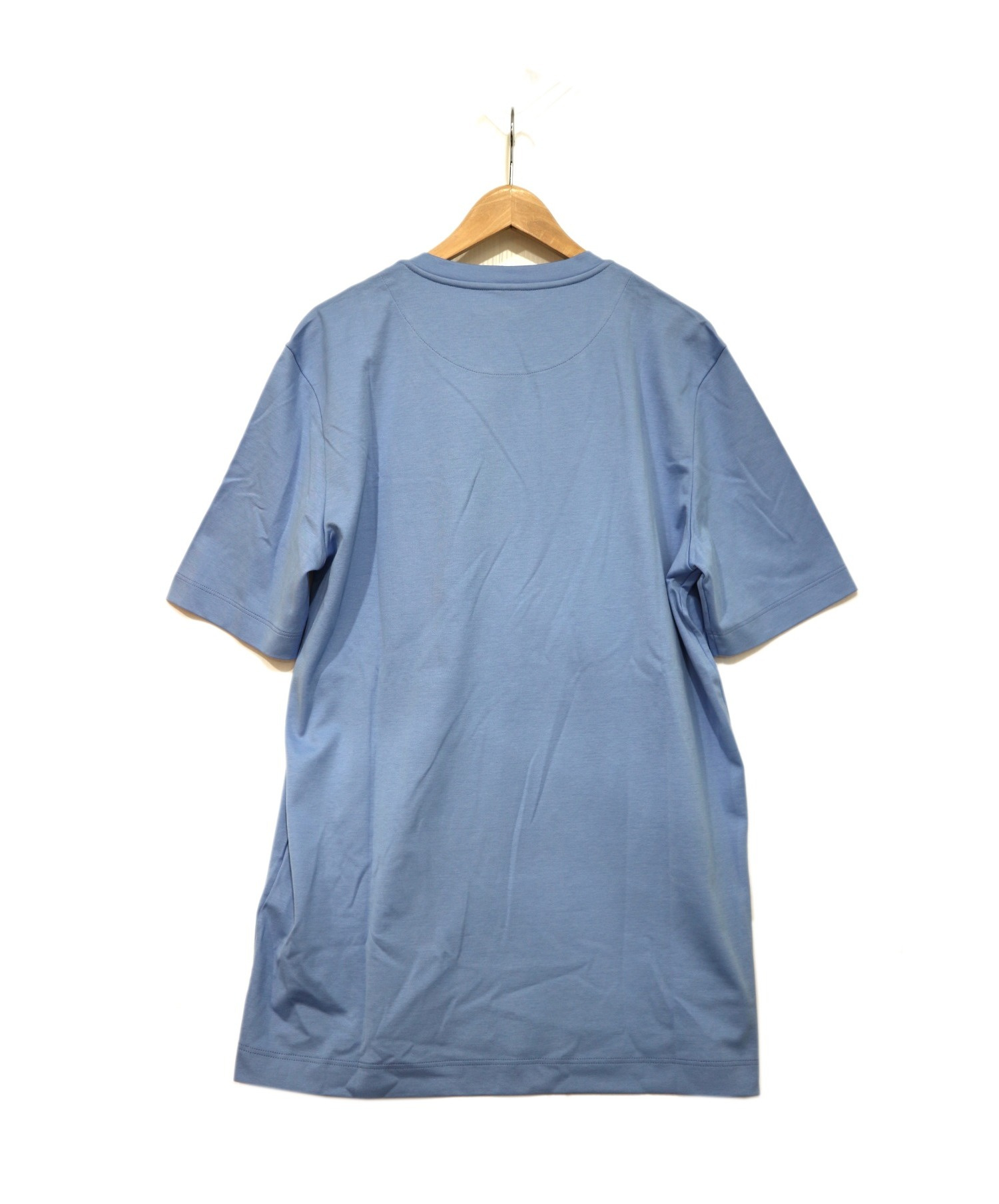 LOUIS VUITTON (ルイ ヴィトン) ポケットTシャツ ブルー サイズ:XL