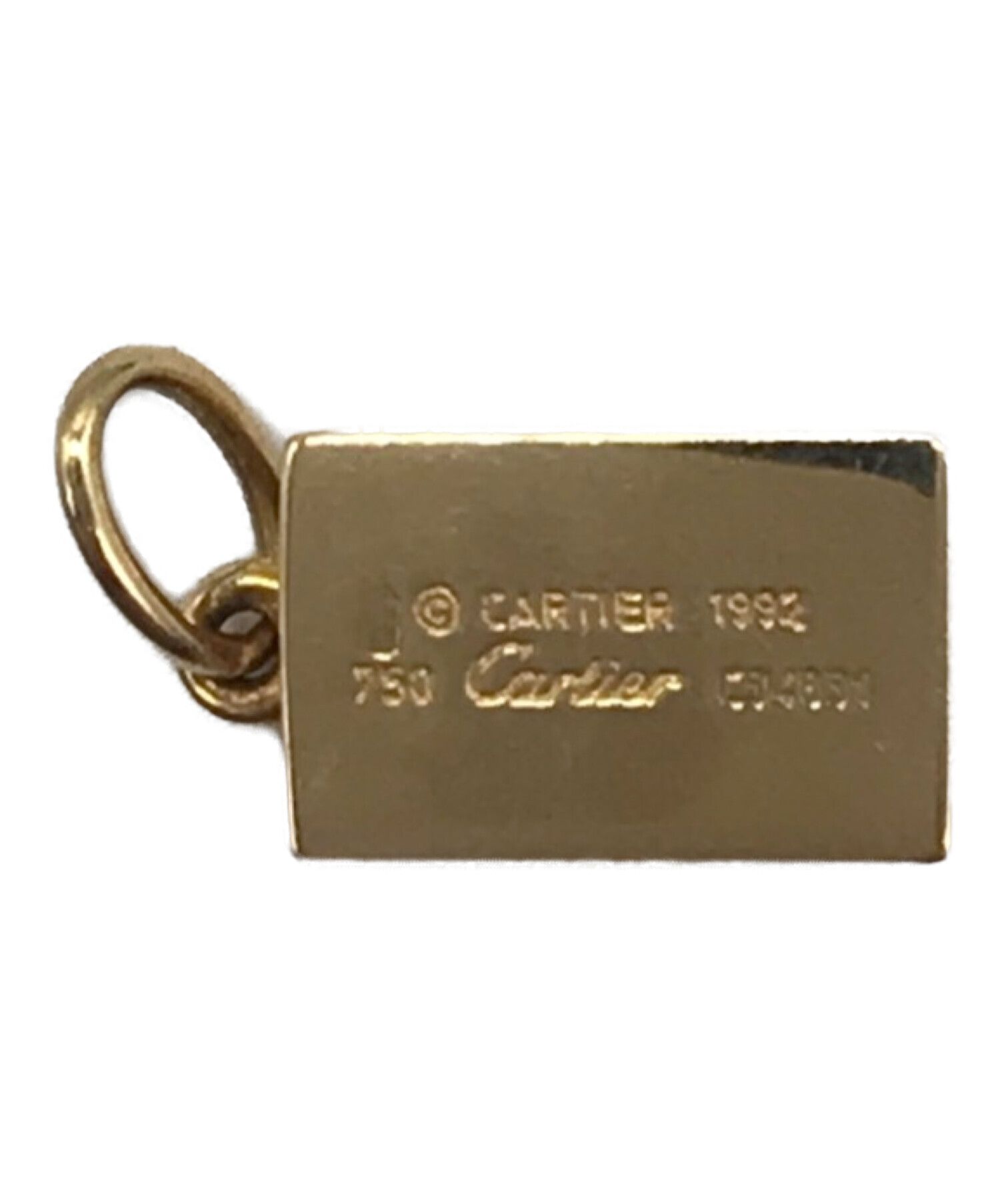 Cartier (カルティエ) インゴットモチーフペンダントトップ サイズ 