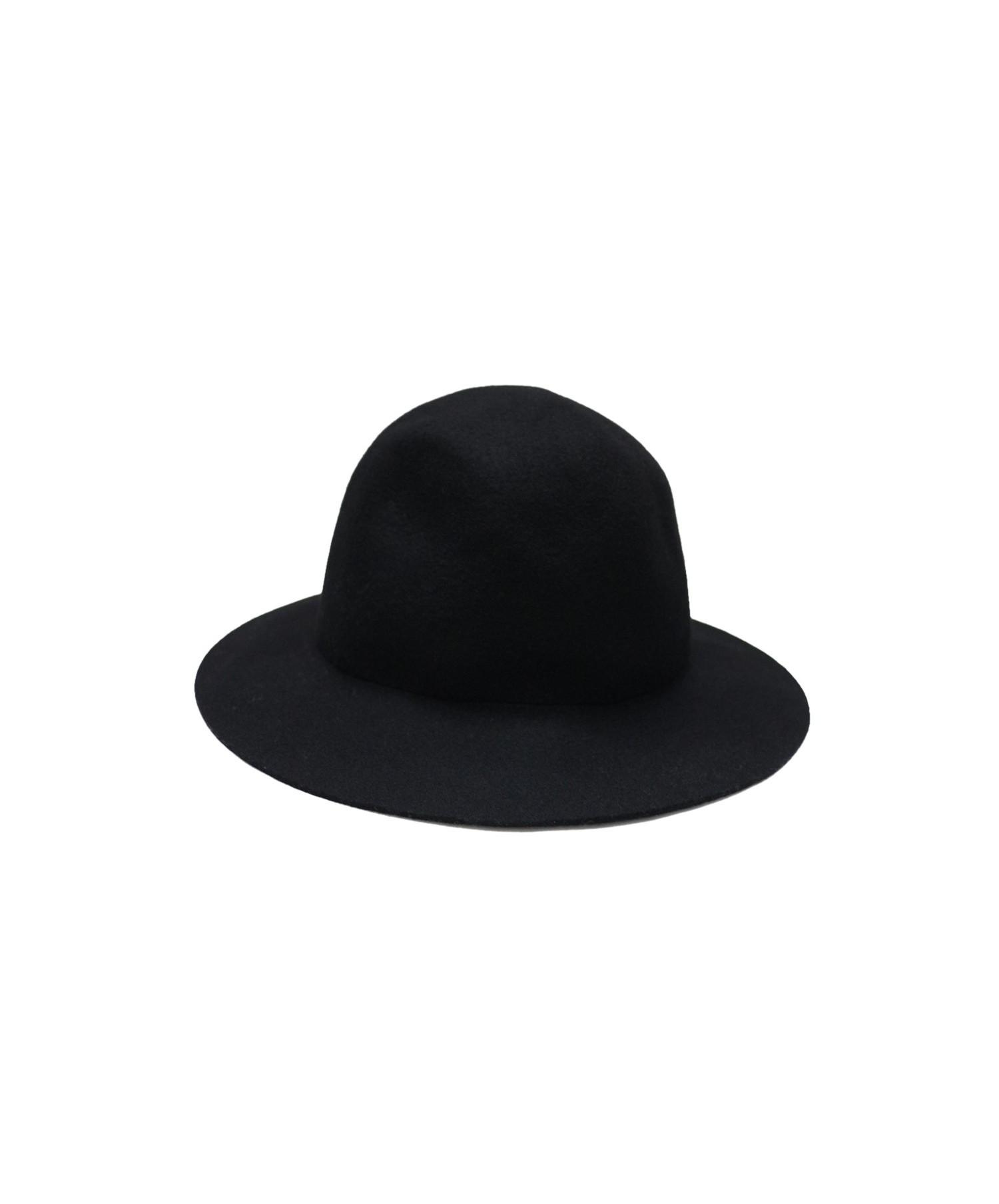 コムデギャルソンシャツソフト帽子。中折れ帽子フランス製。フェドーラ 