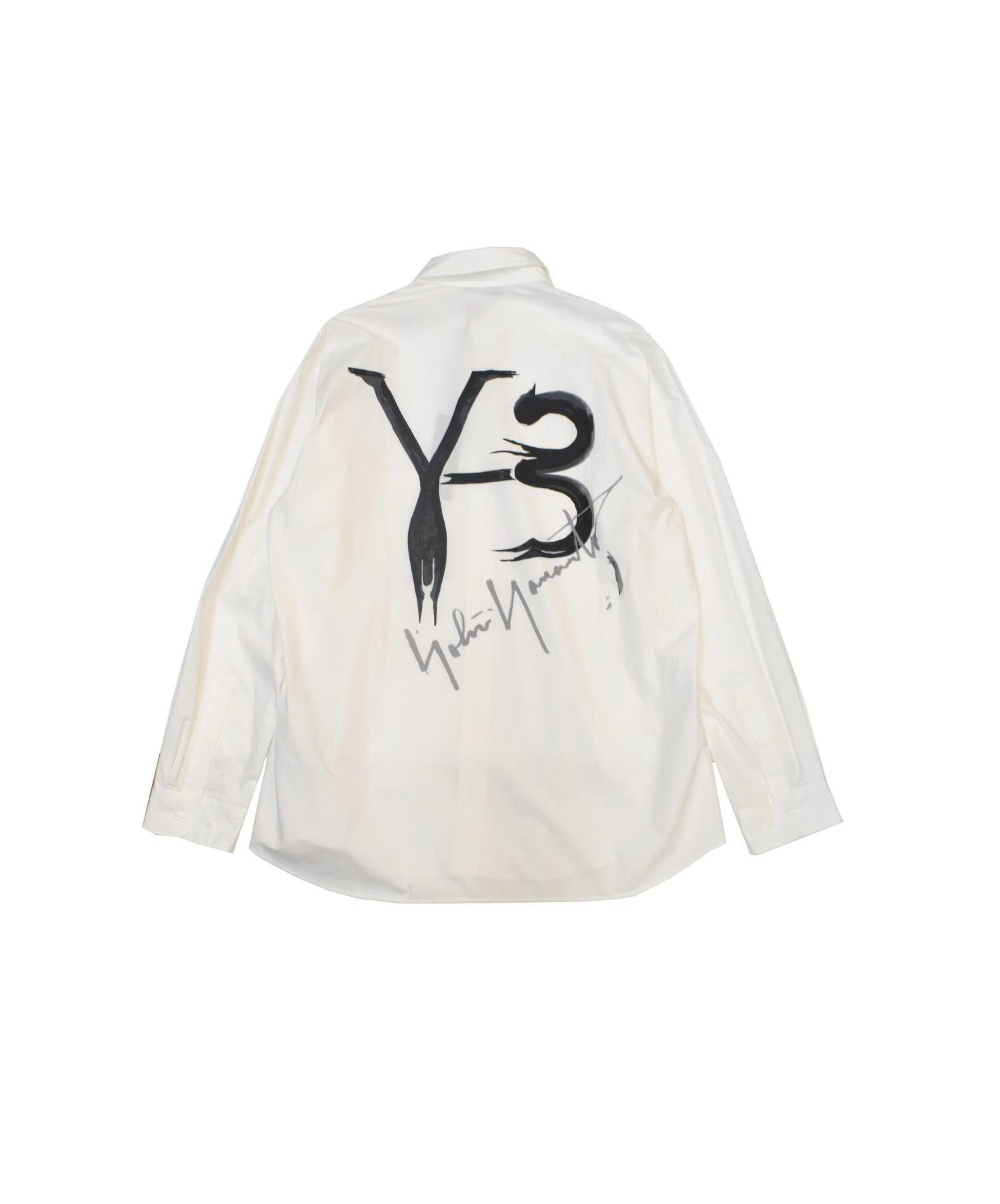 Y 3 ワイスリー 手書きロゴシャツ ホワイト サイズ Size M ブランド古着の通販サイト ブランドコレクト