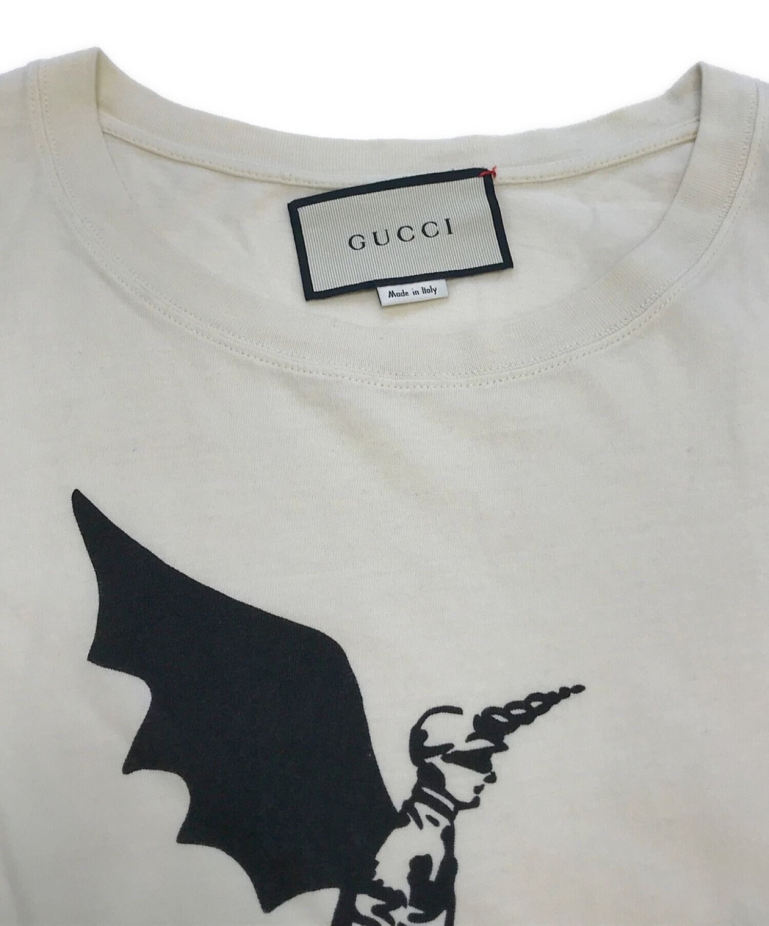 グッチ GUCCI Tシャツ 長袖 メンズ ロンT コウモリ メンズ-