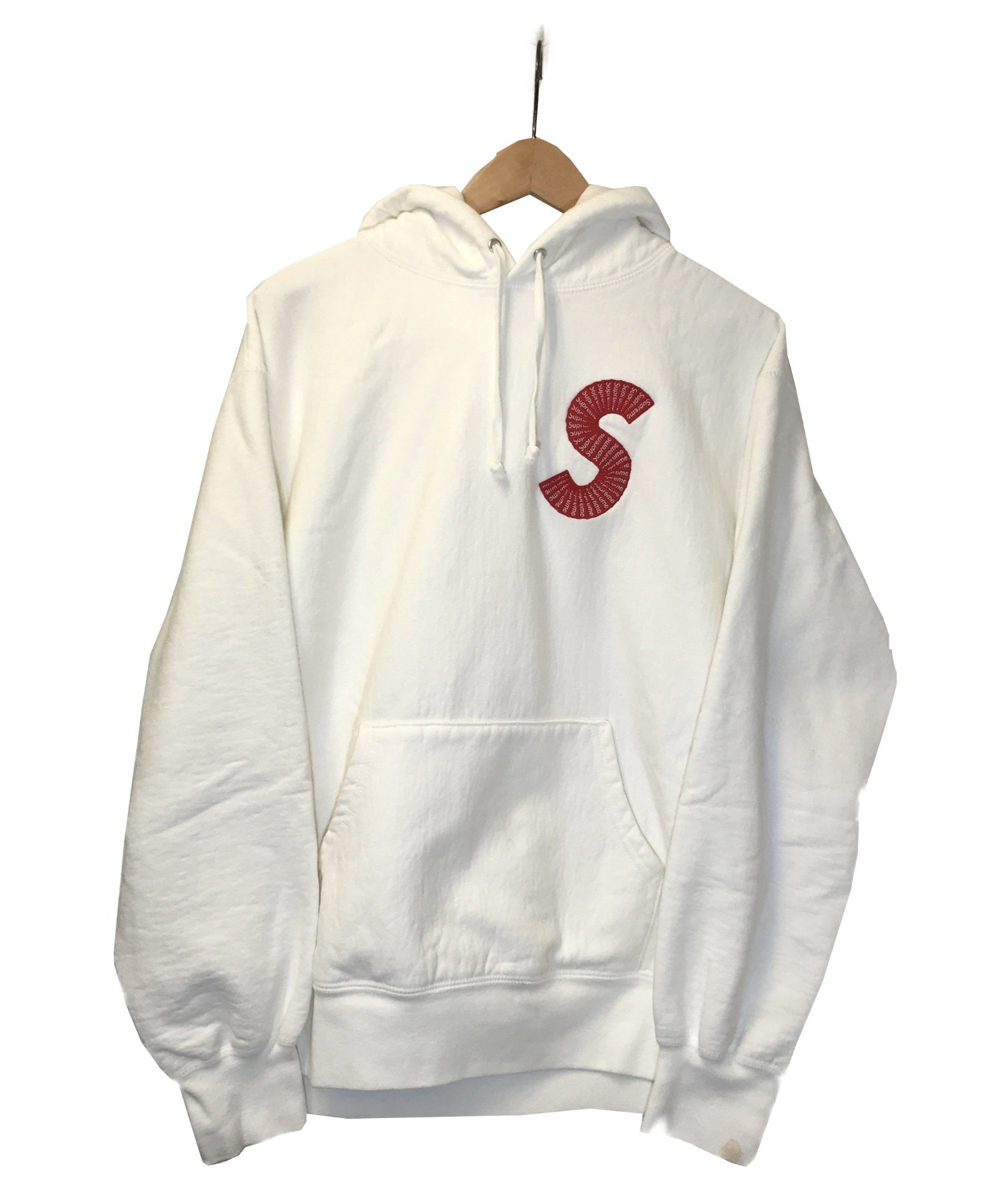 ショッピング大特価 Supreme S Logo Hooded シュプリーム　Sロゴ　パーカー パーカー