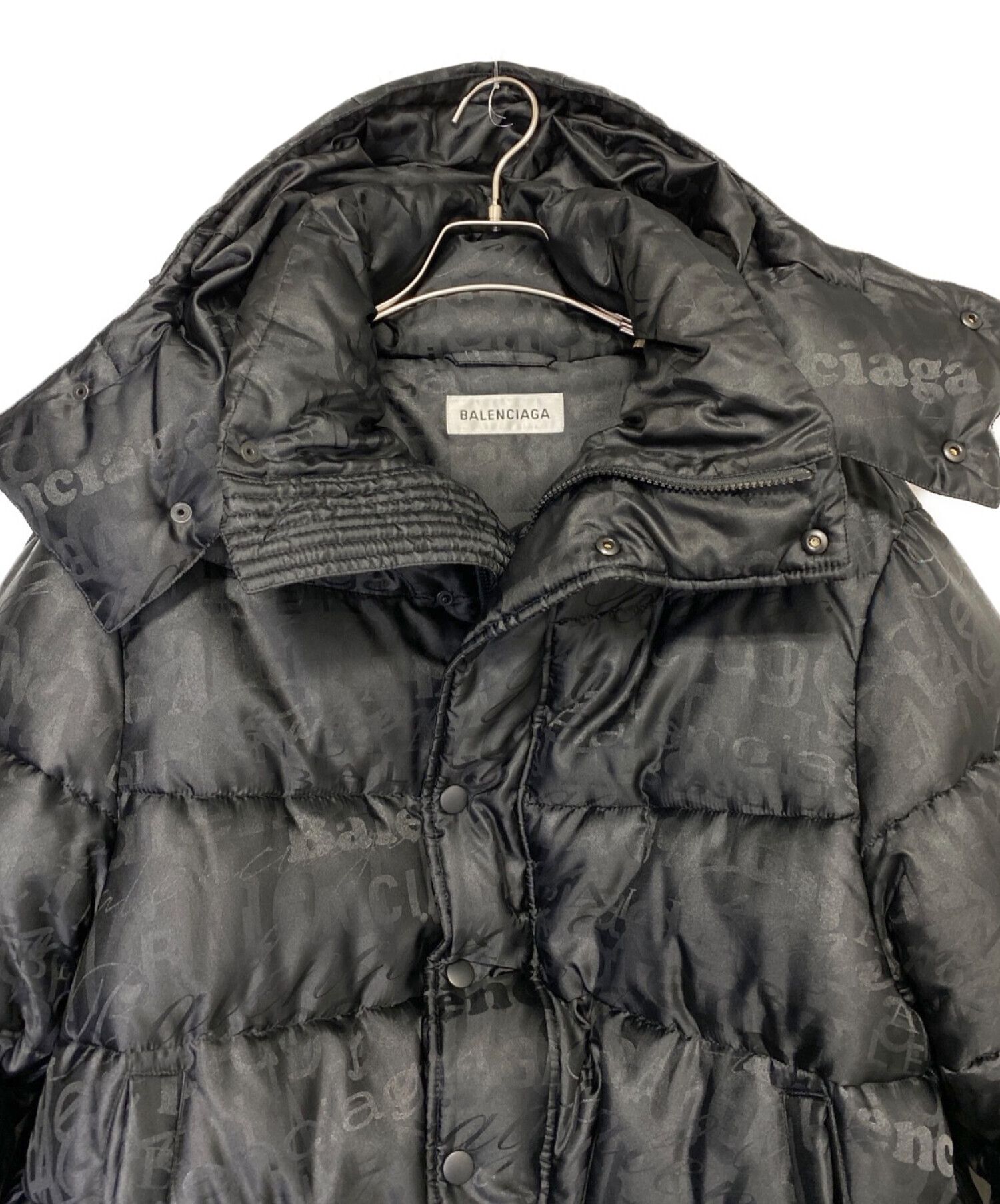 レッド Balenciaga 19AW 555346 TYD33 New Swing Puffer Jacket