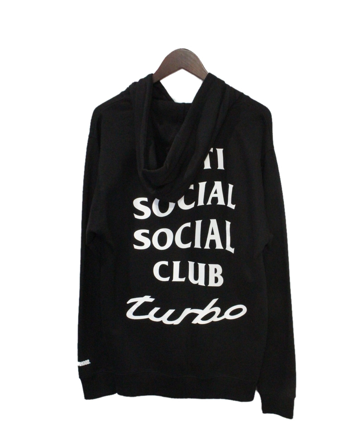 ANTI SOCIAL SOCIAL CLUB (アンチソーシャルソーシャルクラブ) パーカー ブラック サイズ:S
