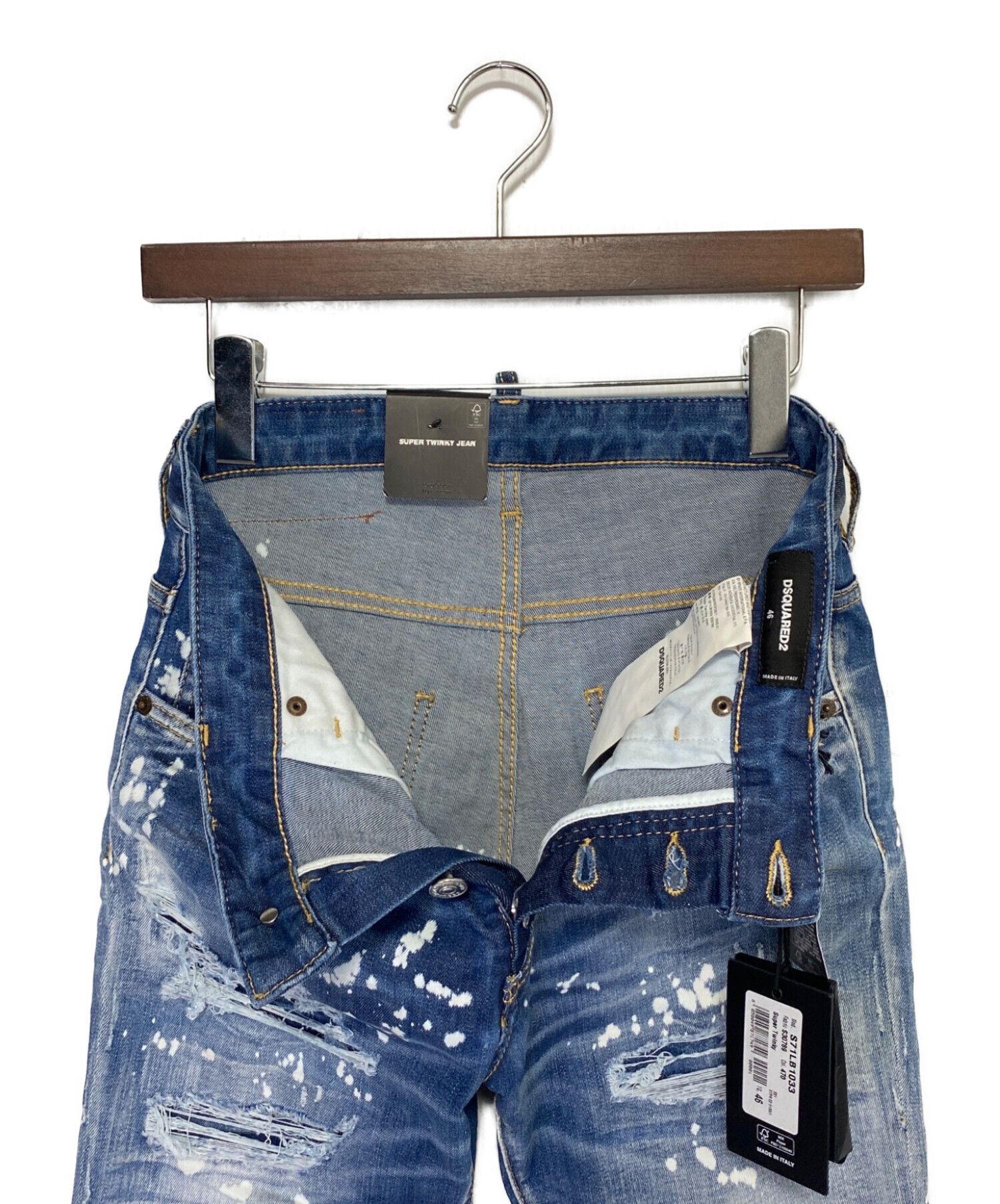 DSQUARED2 SUPER TWINKY JEAN 46 ディースクエアード パンツ デニム