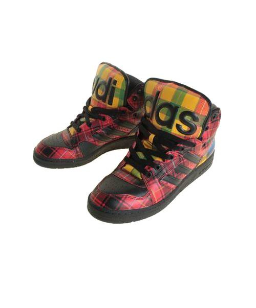 Adidas Jeremy Scott アディダス ジェレミースコット Instinct Hi ハイカットスニーカー マルチカラー サイズ 26 5cm ブランド古着の通販サイト ブランドコレクト