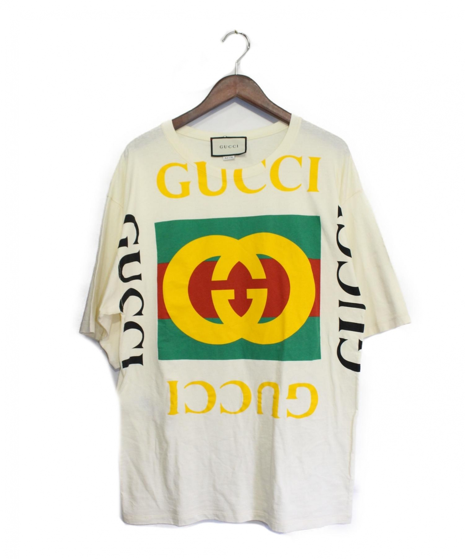 GUCCI (グッチ) GUCCIロゴTシャツ サイズ:XXS