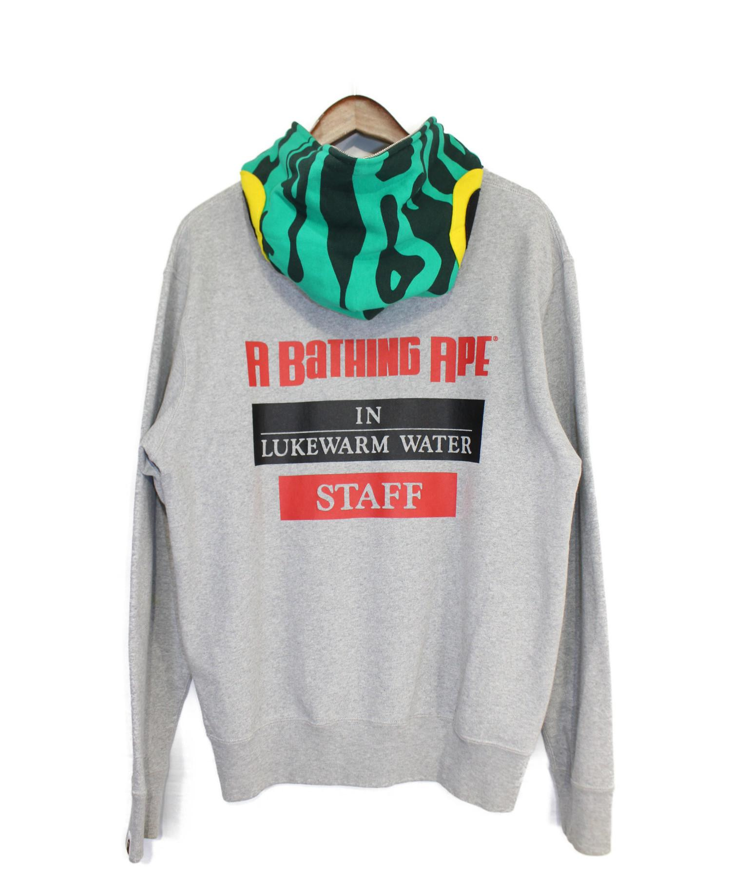 極希少】A BATHING APE アベイシングエイプ フィッシュパーカー-