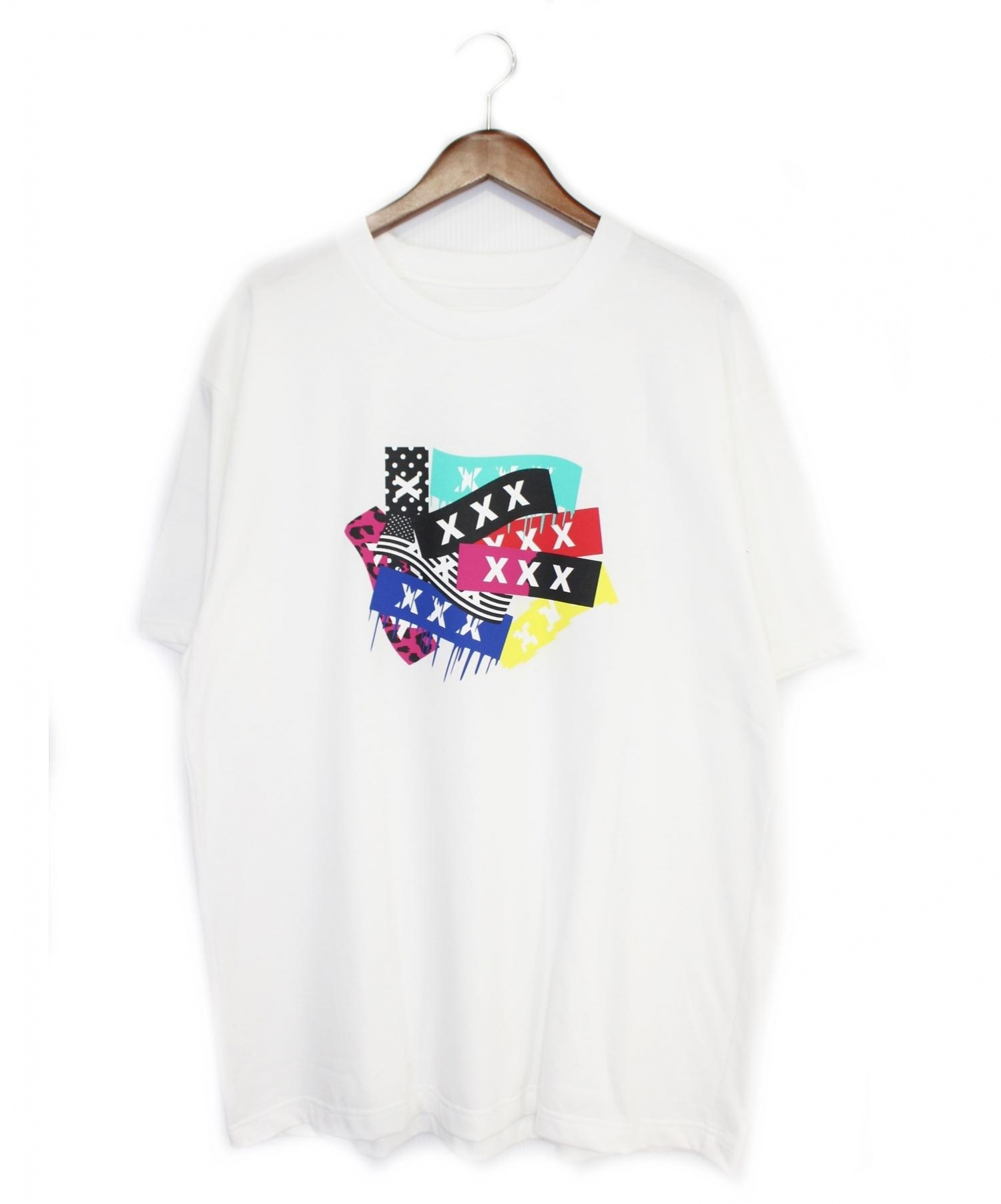 GOD SELECTION XXX ゴッドセレクショントリプルエックス ジャネット ヌードボックスロゴ BOXLogo Tシャツ