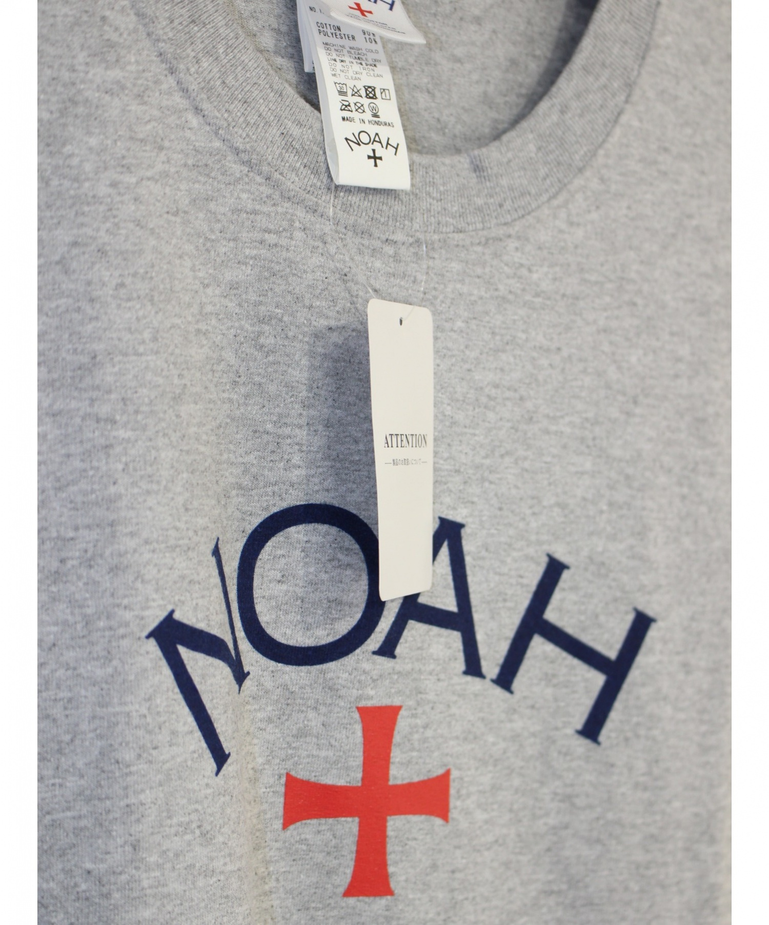 Noah (ノア) Tシャツ グレー サイズ:L 未使用品