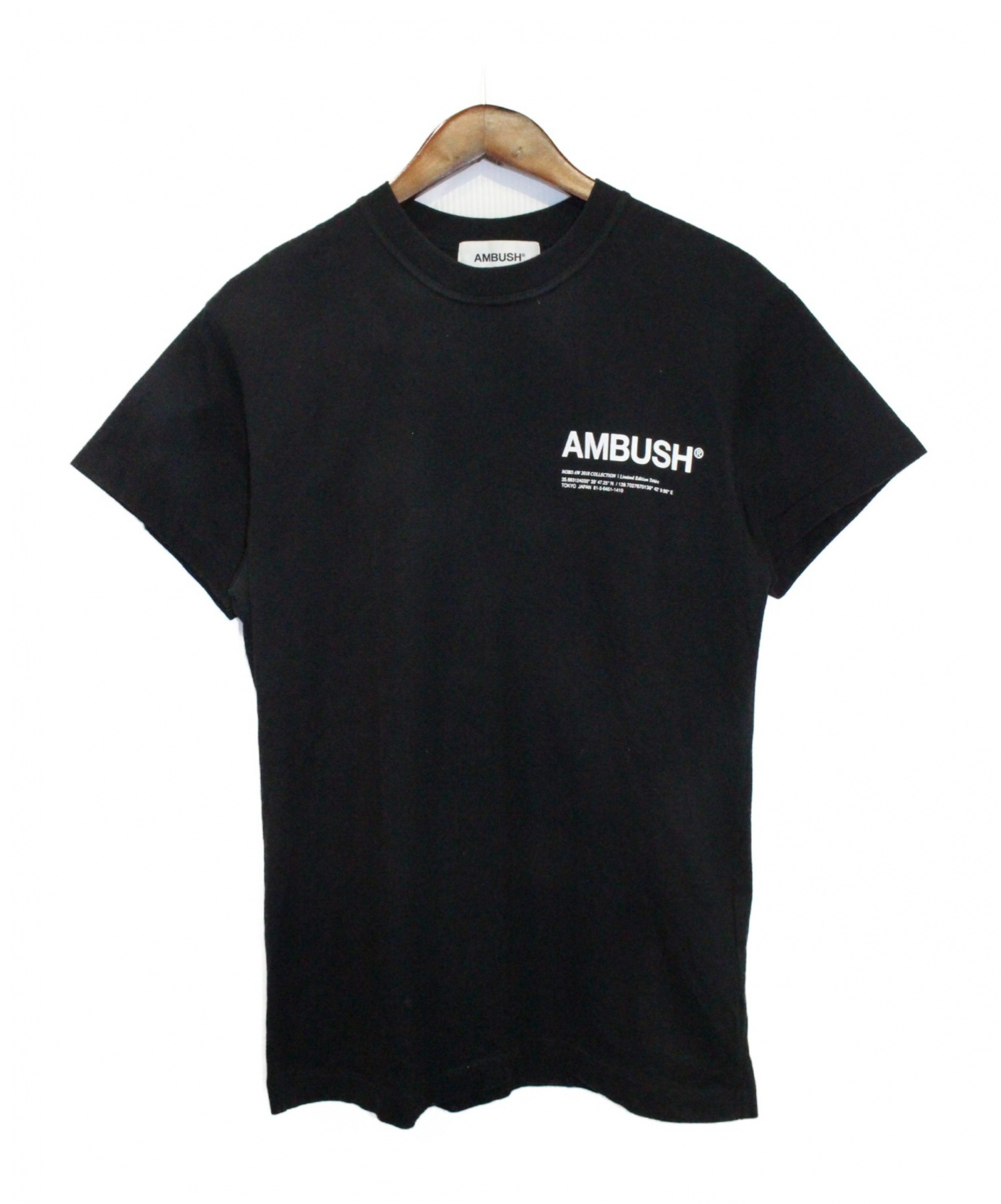 AMBUSH (アンブッシュ) Tシャツ ブラック サイズ:1