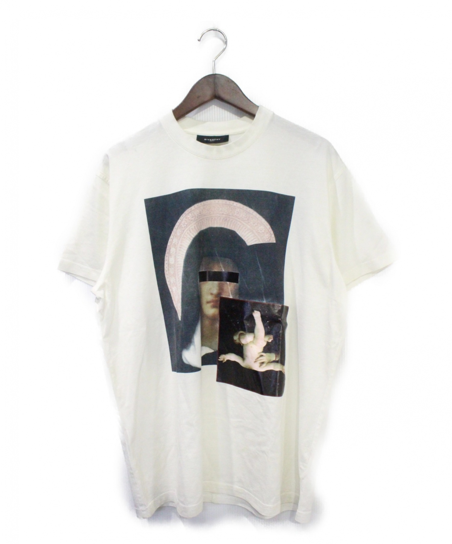GIVENCHY (ジバンシィ) マリアプリントTシャツ ホワイト サイズ:XXS