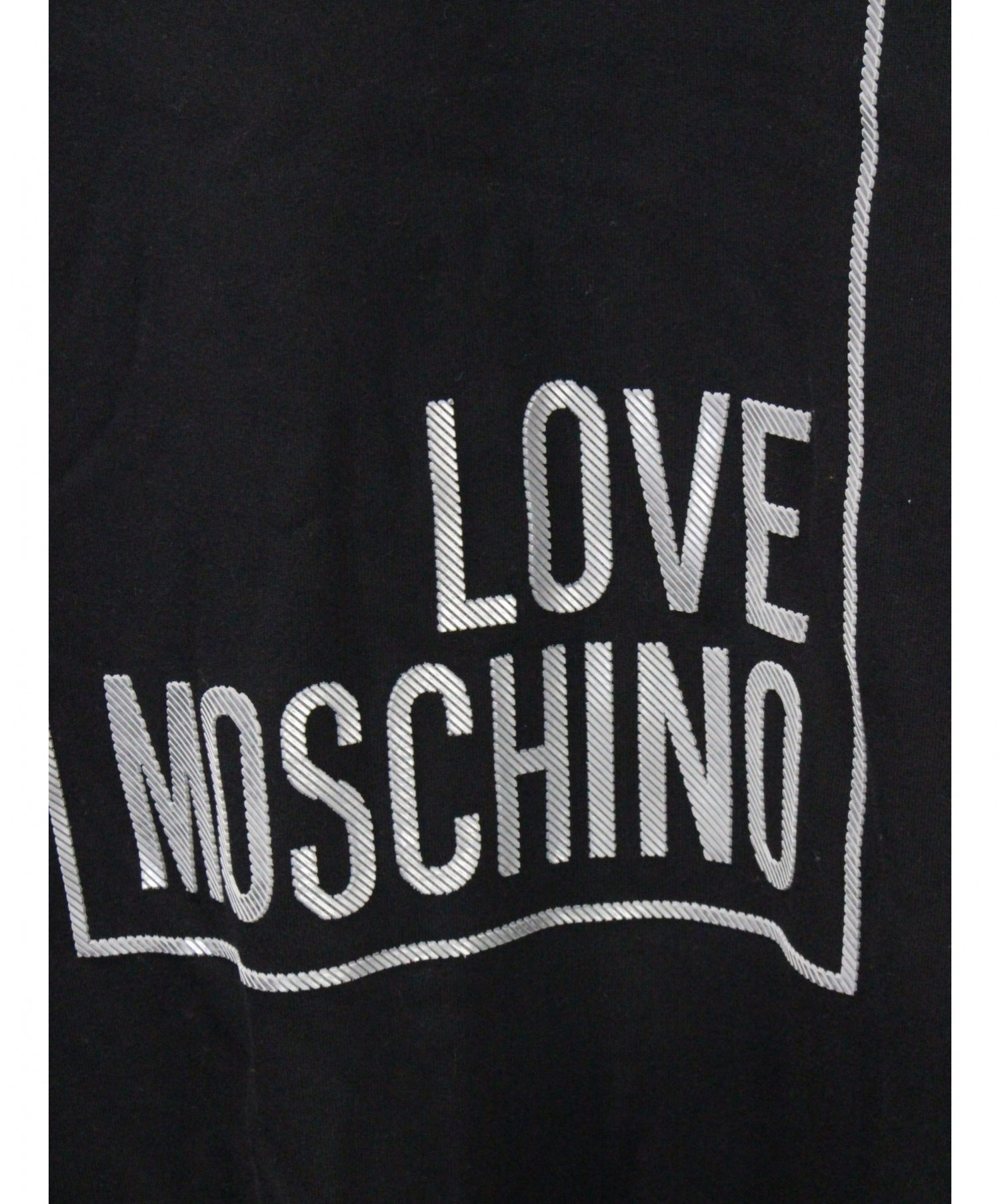LOVE MOSCHINO (ラブ モスキーノ) スウェット ブラック サイズ:40