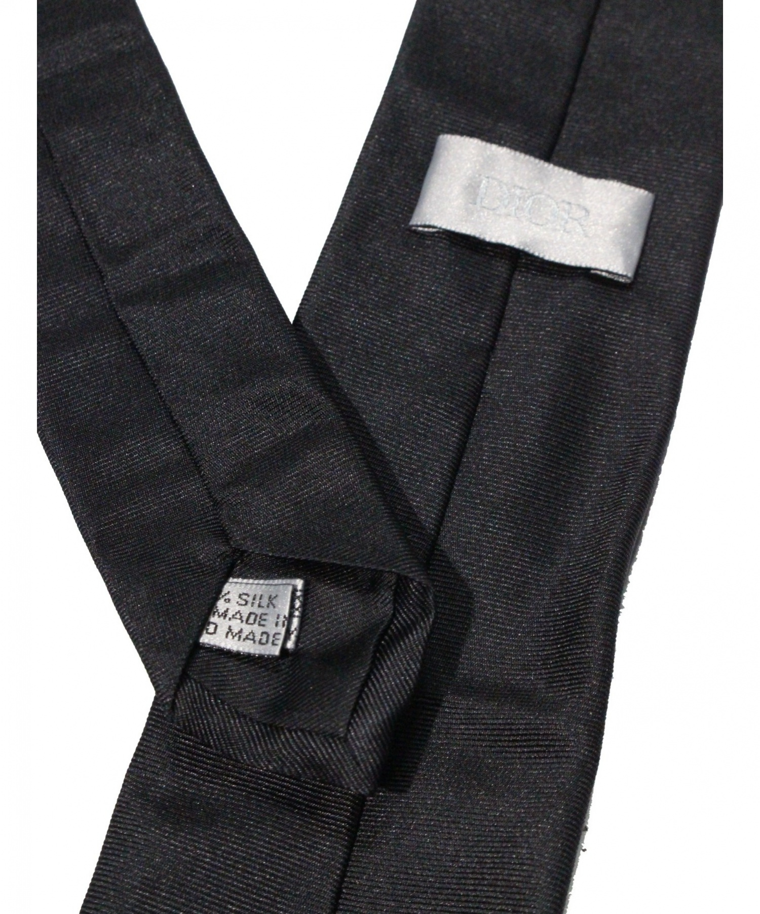 Dior (ディオール) ネクタイ ブラック サイズ:-
