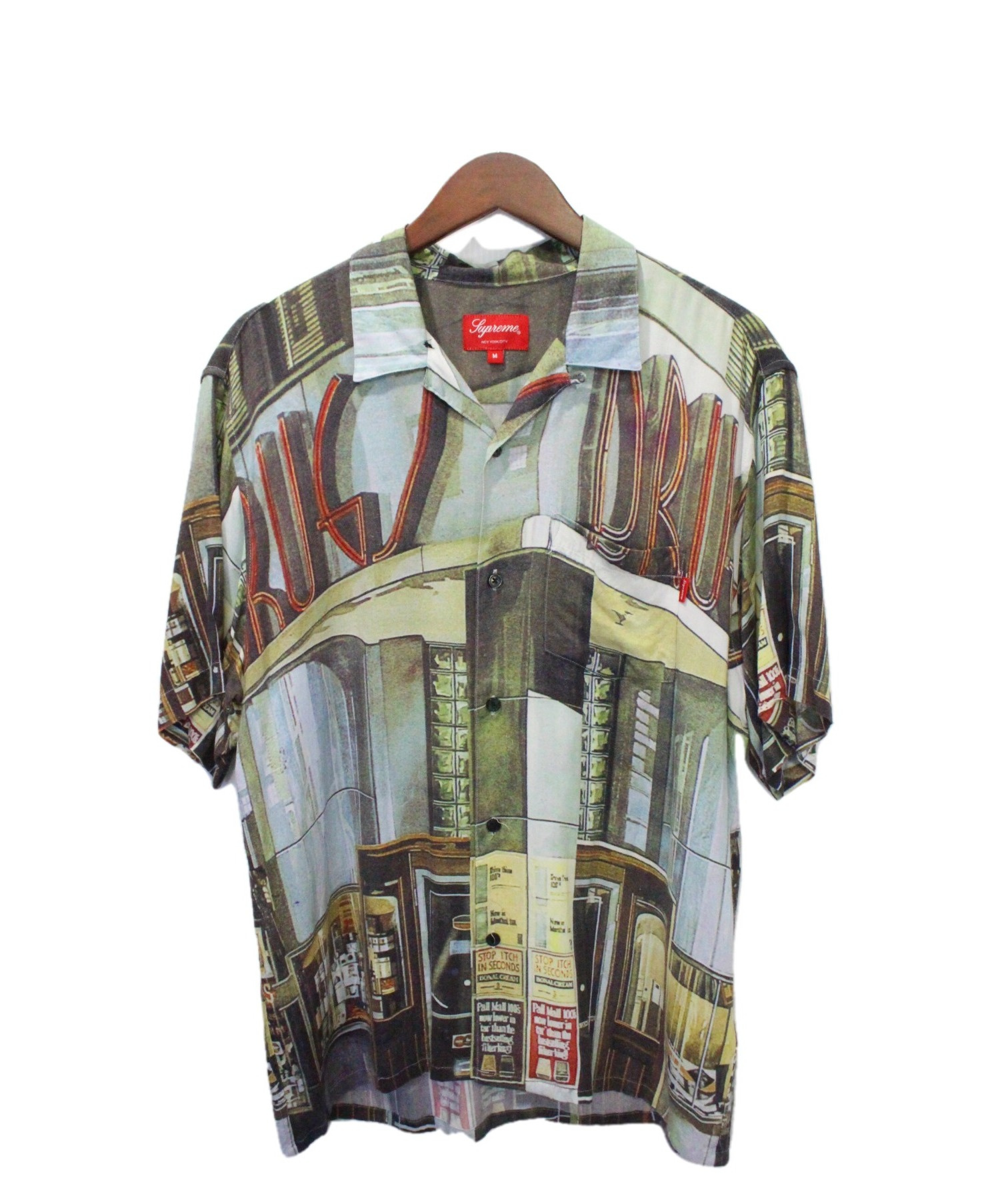 supreme 18SS DRUGS RAYON SHIRT+inforsante.fr