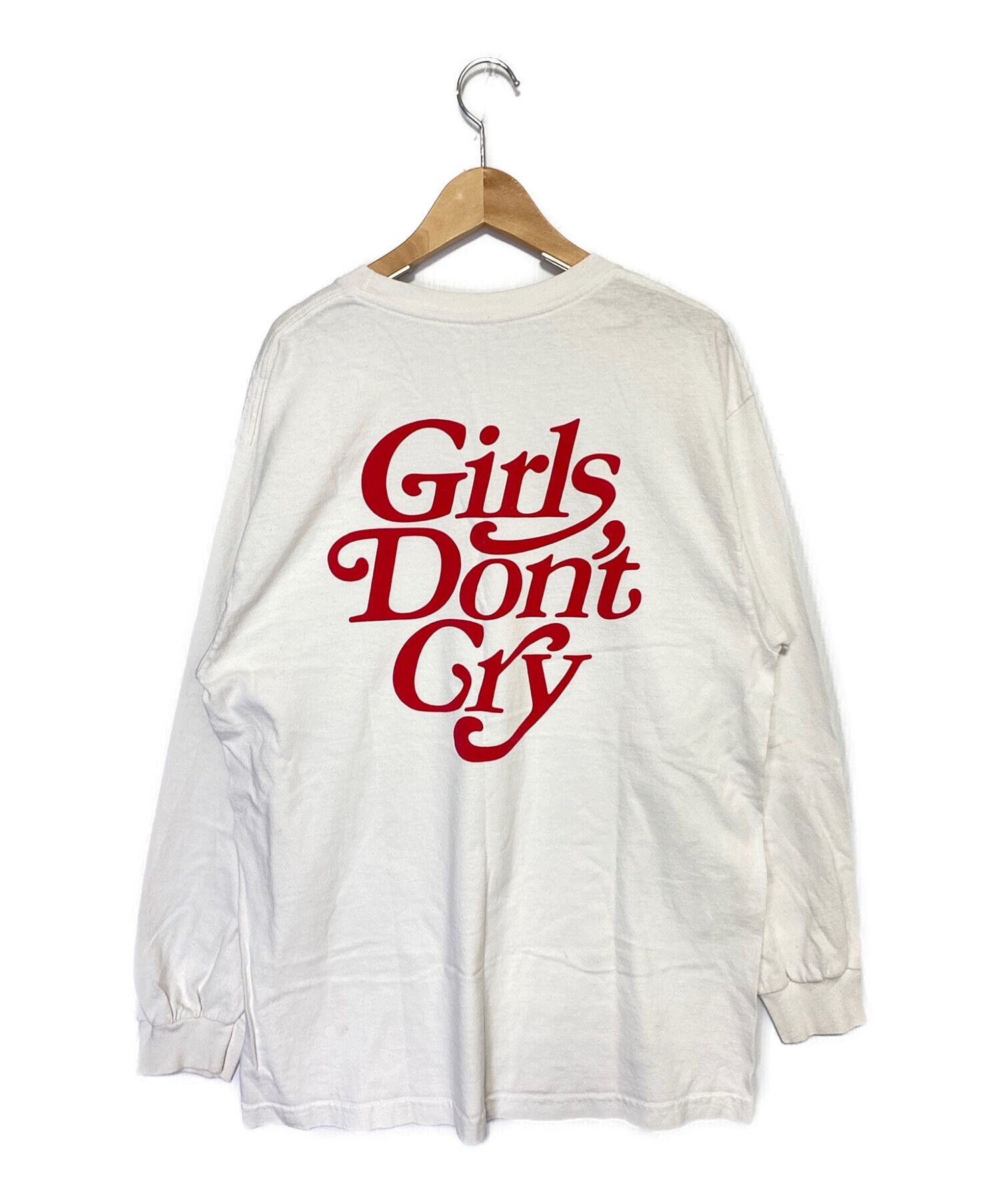 Girls Don T Cry ガールズドントクライ 長袖tシャツ ホワイト サイズ L ブランド古着の通販サイト ブランドコレクト