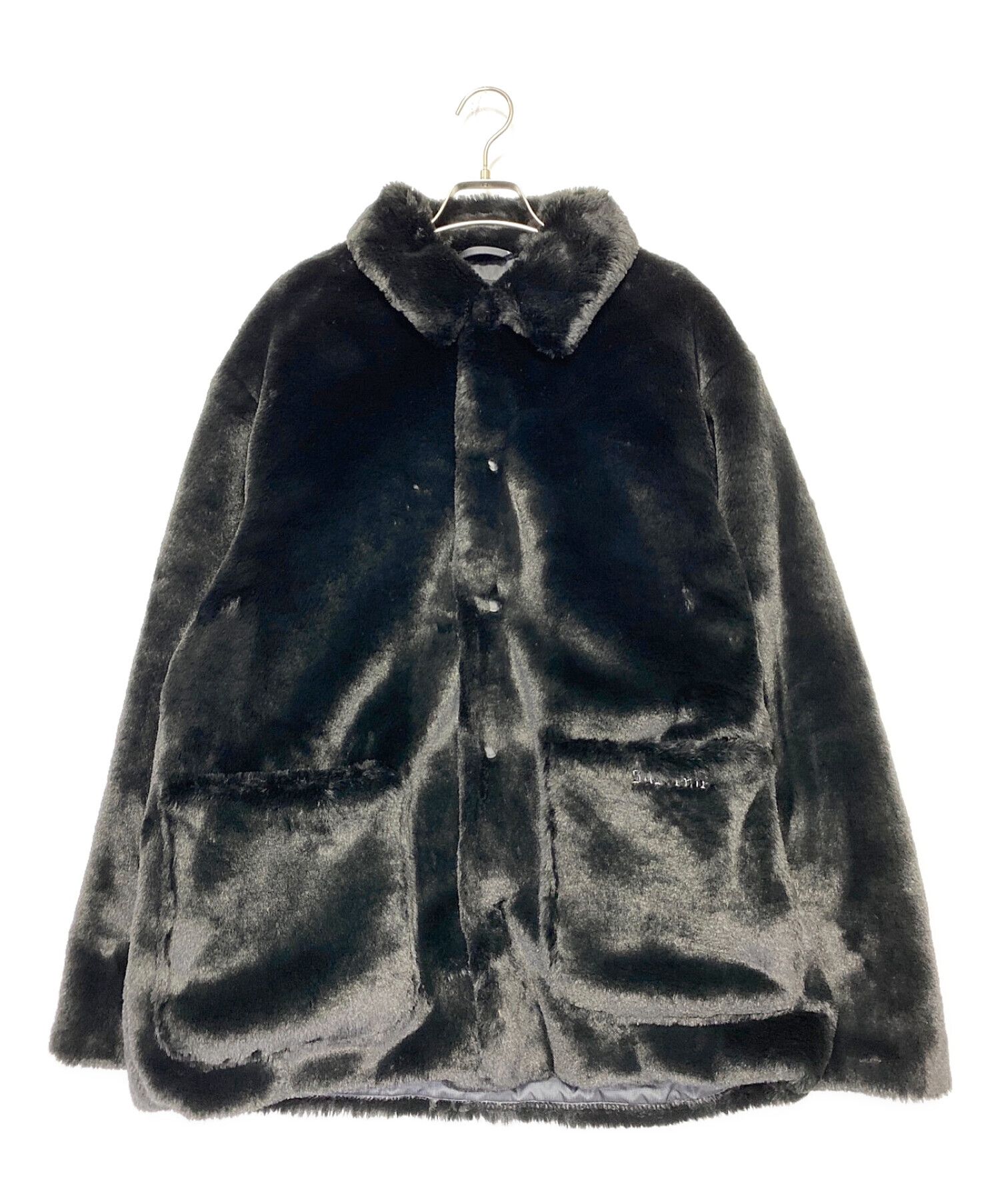 supreme 2 tone faux fur