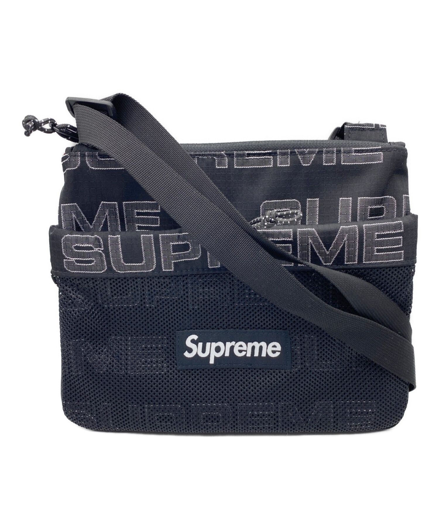 SUPREME (シュプリーム) Side Bag ブラック｜ブランド古着の通販サイト 