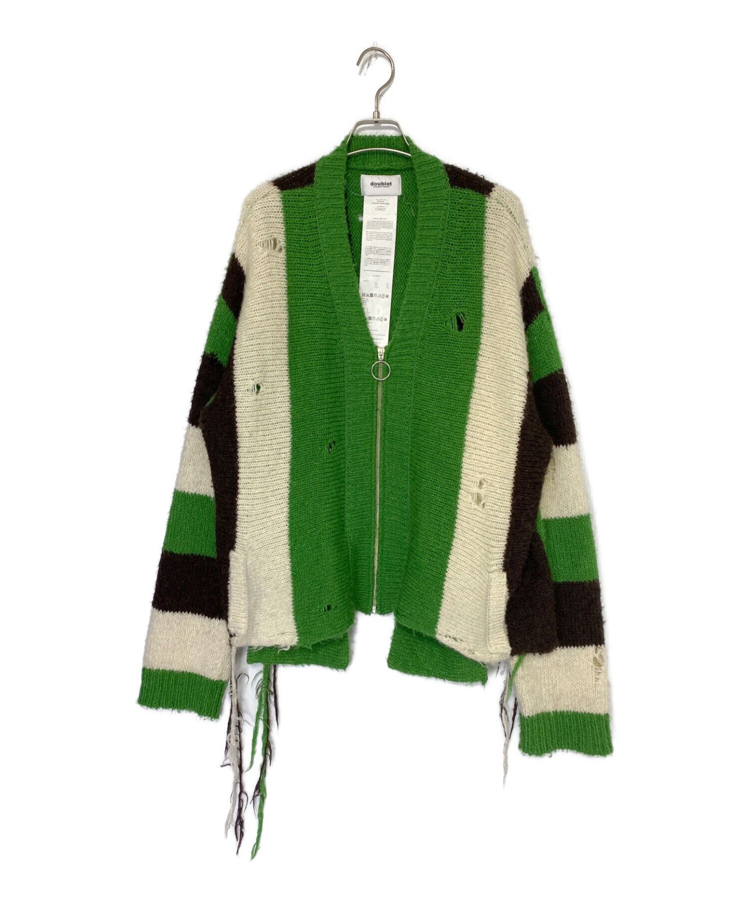 Doublet ダブレット】ZIP UP STRIPE CARDIGAN｜WISM（ウィズム）公式の