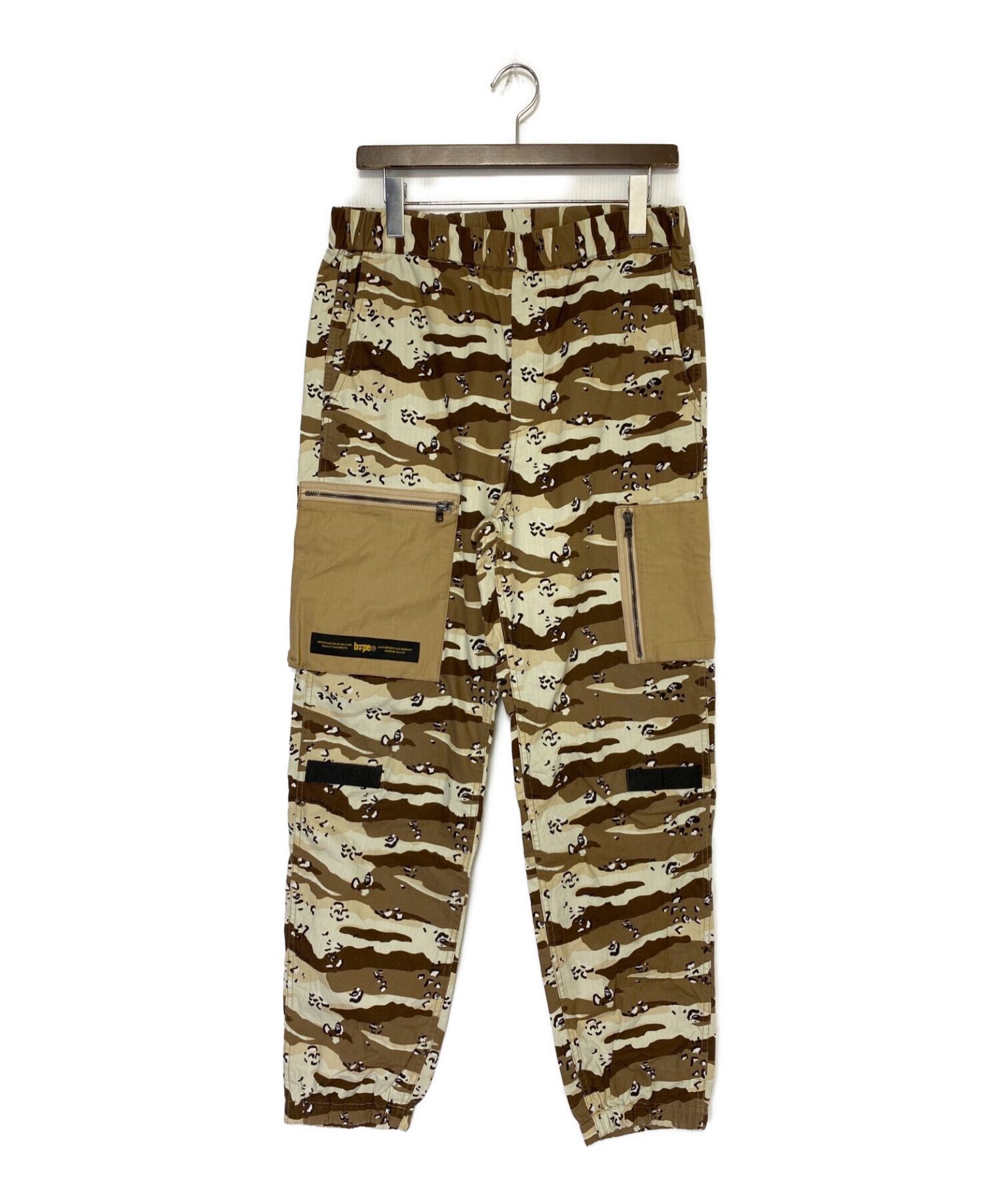 A BATHING APE (アベイシングエイプ) DESERT CAMO RELAXED FIT MILITARY PANTS ブラウン サイズ:Ｍ ｜ブランド古着の通販サイト【ブランドコレクト】