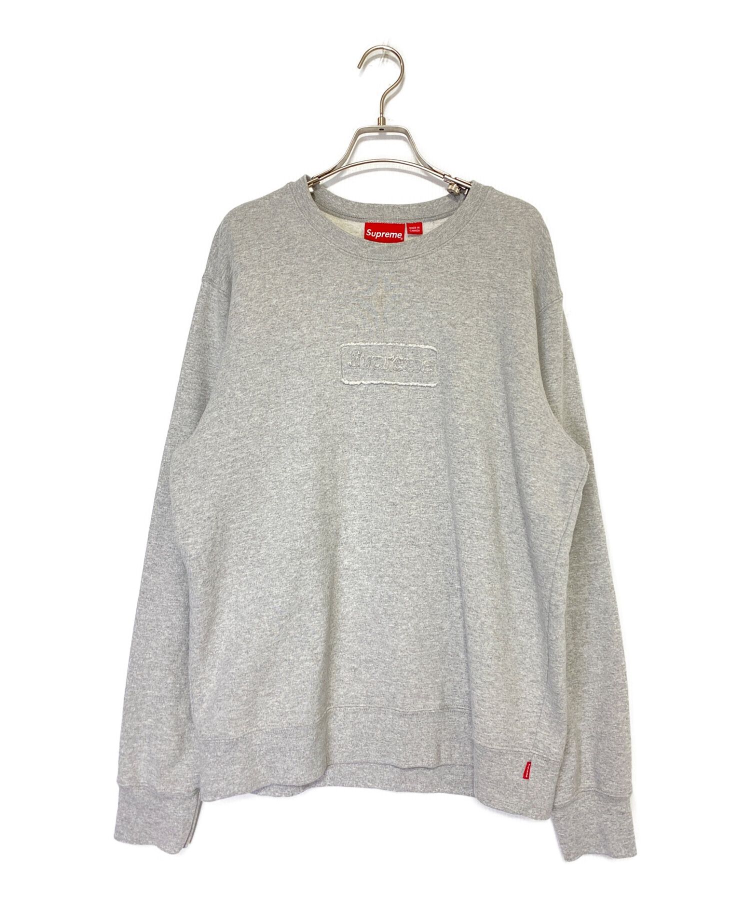 メンズ Supreme - シュプリーム Supreme Cutout Logo Crewneckの通販