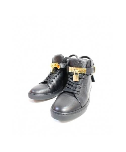 ローカット】 ヤフオク! - BUSCEMI ローカットスニーカー/40/黒 ローカット