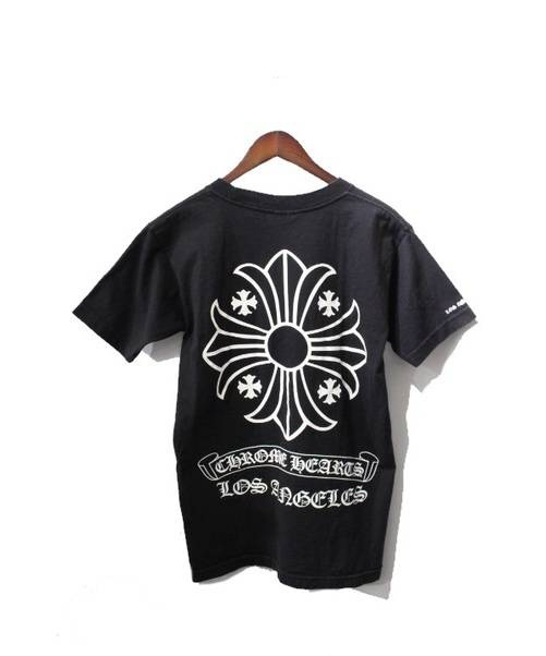 CHROME HEARTS (クロムハーツ) ポケットTシャツ ブラック サイズ:S