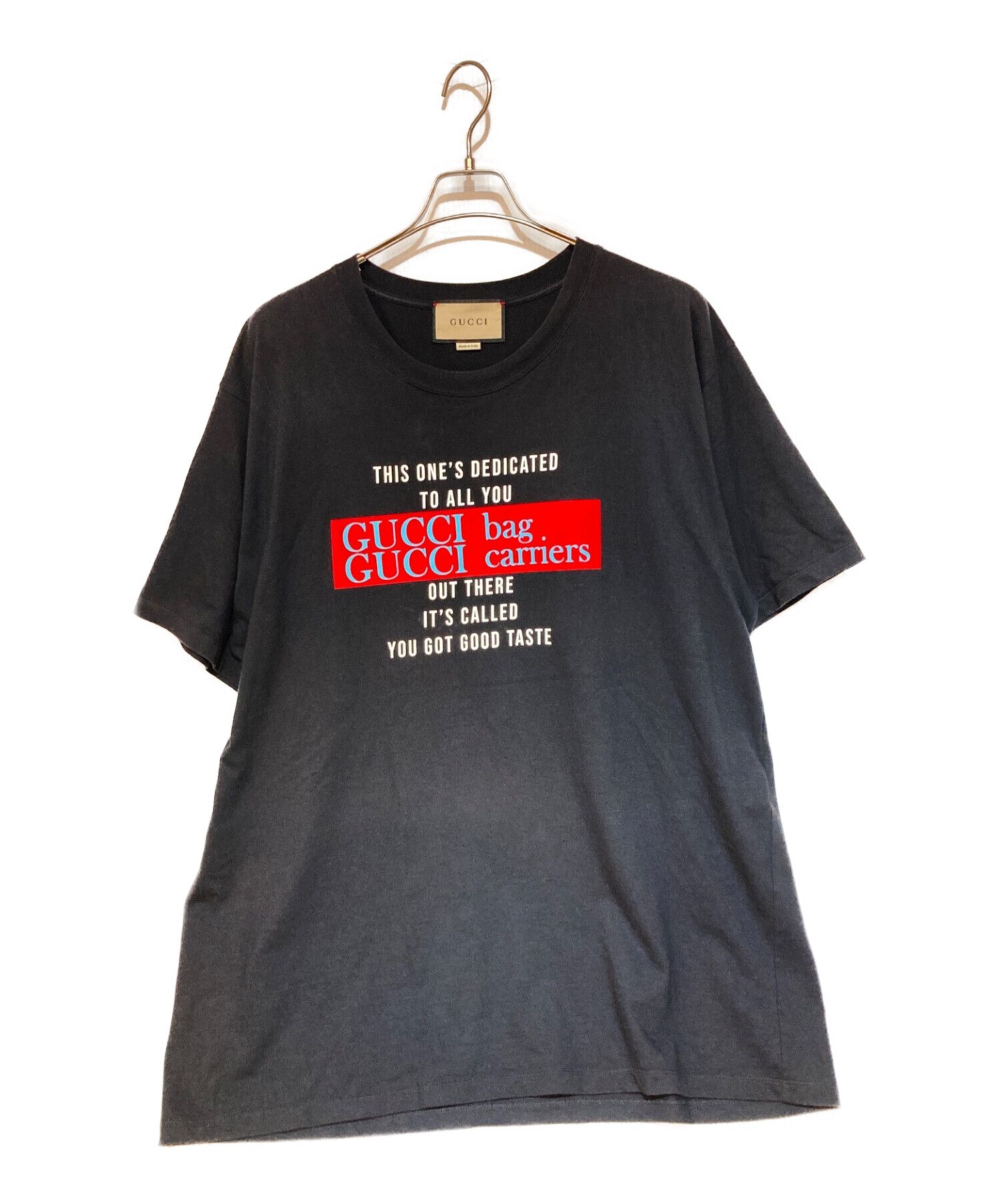 から厳選した グッチ 100 コットン Ｔシャツ XL MUSIC IS MINE （76）a