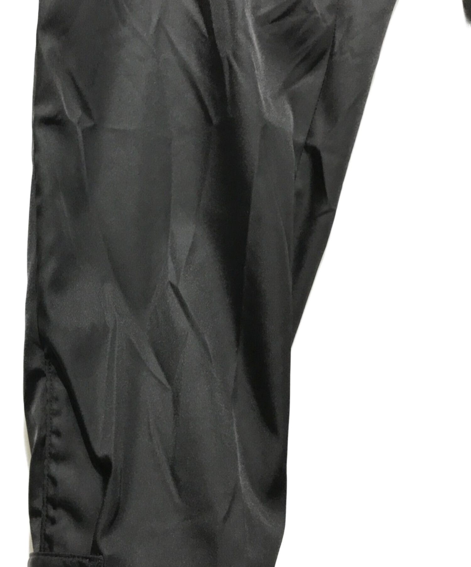 PRADA (プラダ) ナイロンギャバジン パンツ ブラック サイズ:50 
