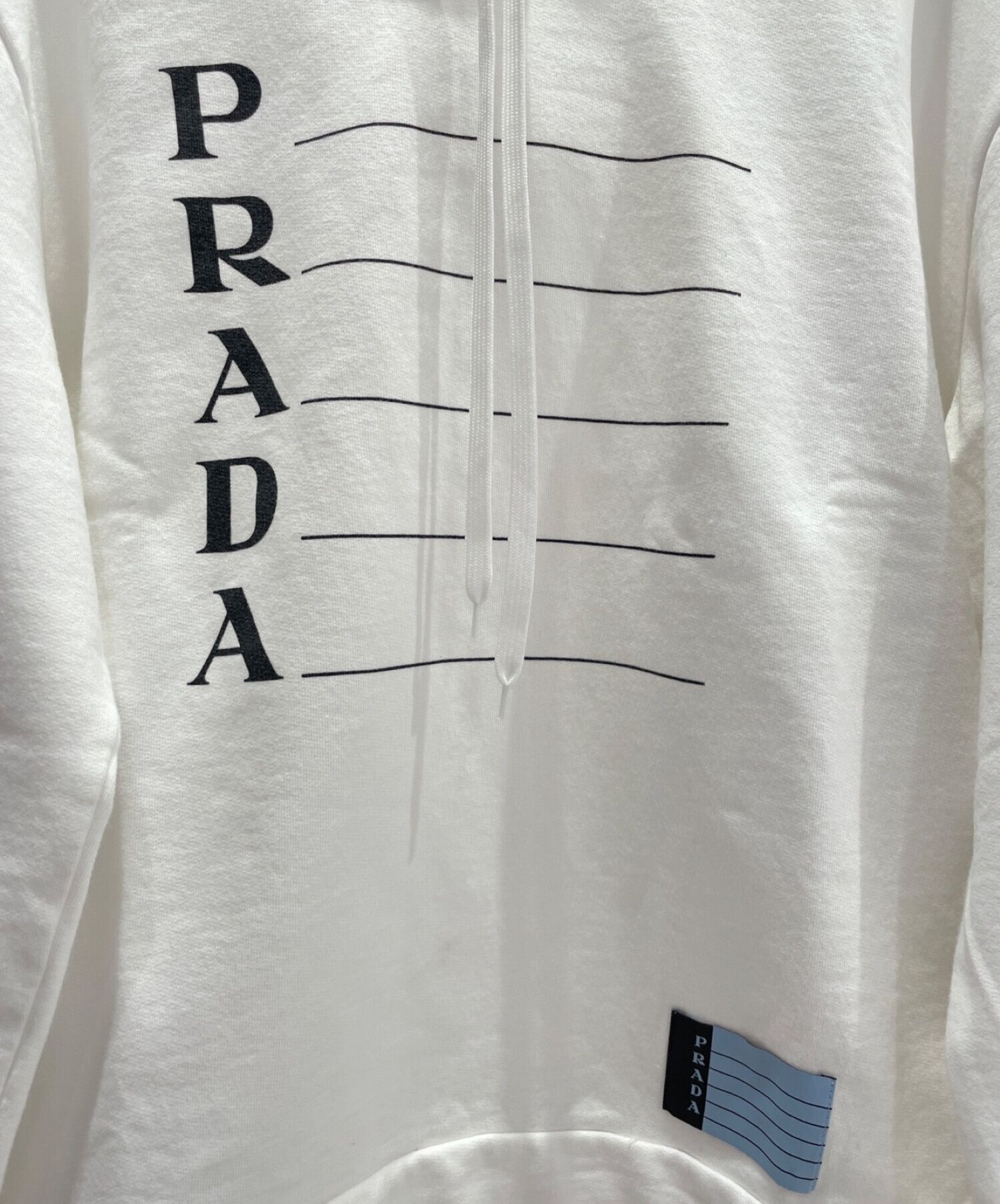 シャイニングゴールデン PRADA SJN249プルオーバーパーカー Lサイズ