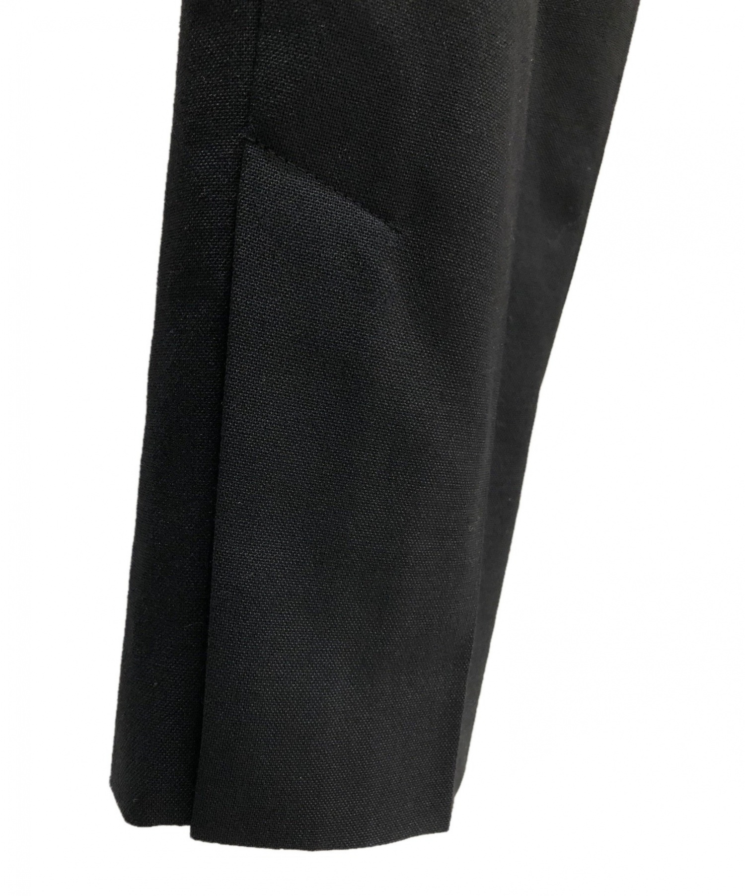 ENFOLD (エンフォルド) サイドベンツゴムジョッパーズパンツ ブラック サイズ:38 未使用品 2020年モデル