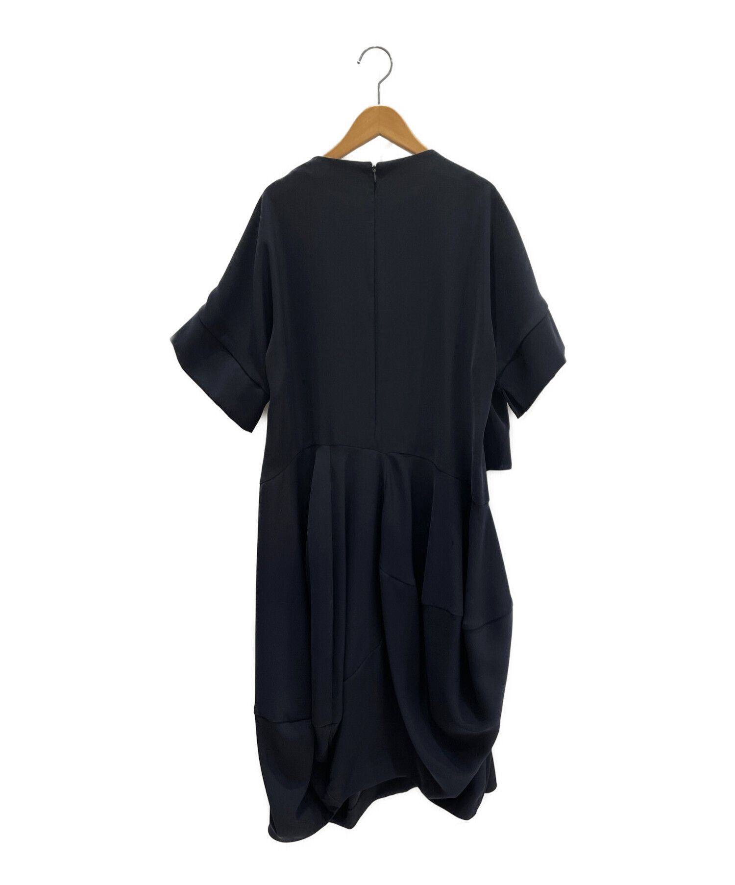 おすすめ特集の通販 21SS ENFOLD マルチパネル 36 ニットレイヤードシャツドレス ひざ丈ワンピース
