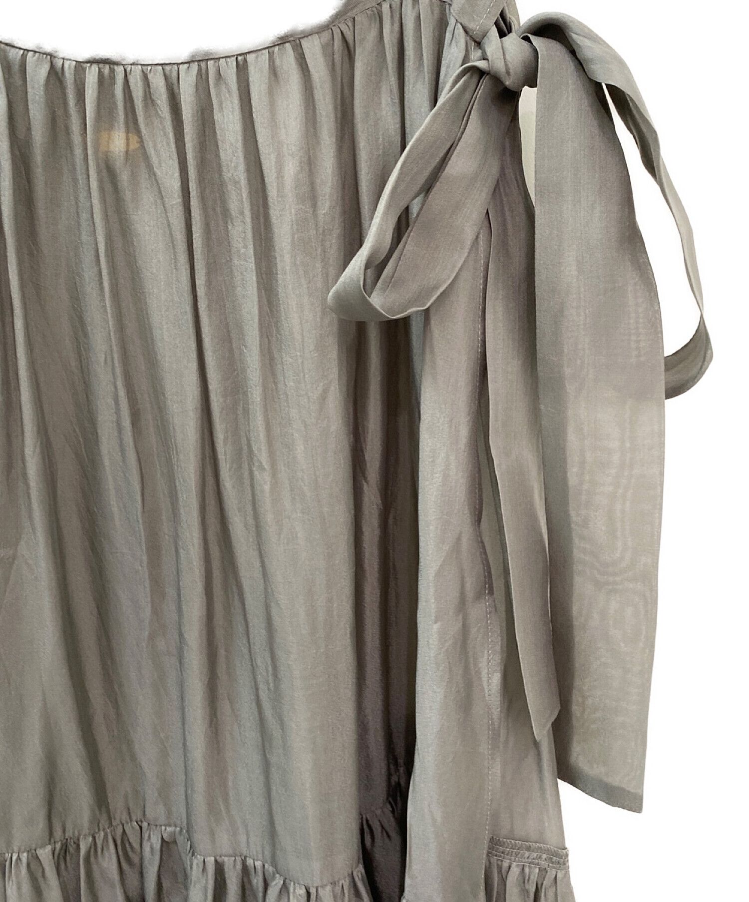 特価商品 L'Appartement Skirt Organdy Silk Cupra ロングスカート