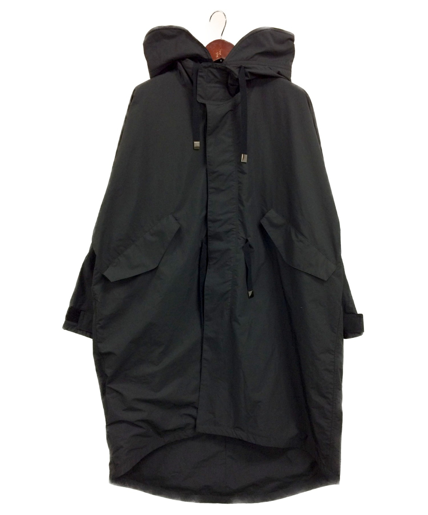 Rainmaker レインメーカー フーデッドコート ブラック サイズ F ブランド古着の通販サイト ブランドコレクト