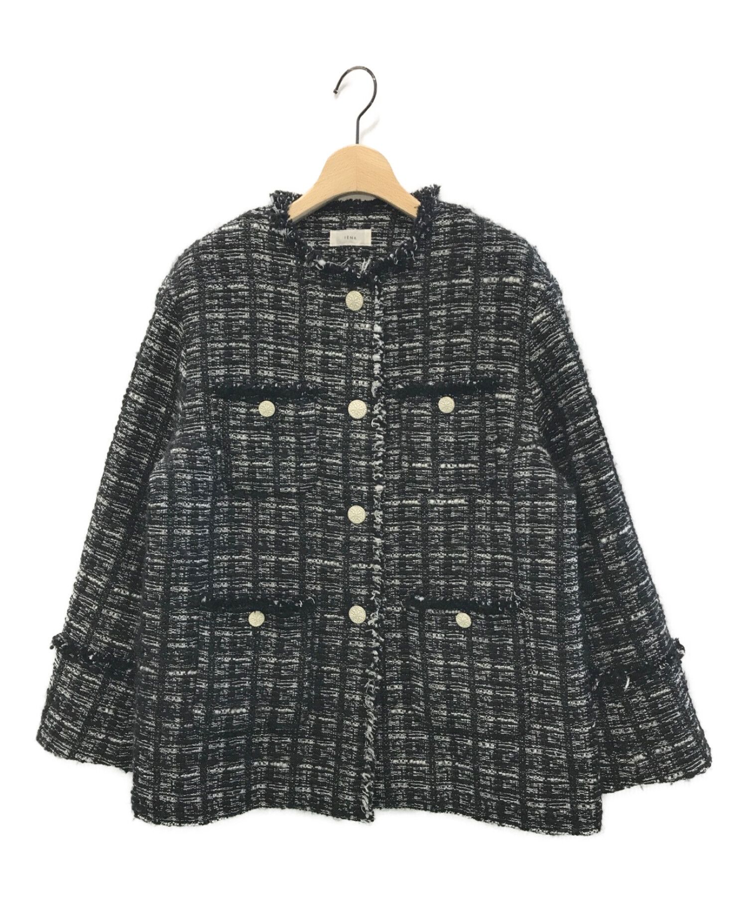 直営限定アウトレット 大人気完売品 IENA Monotone Tweed ジャケット