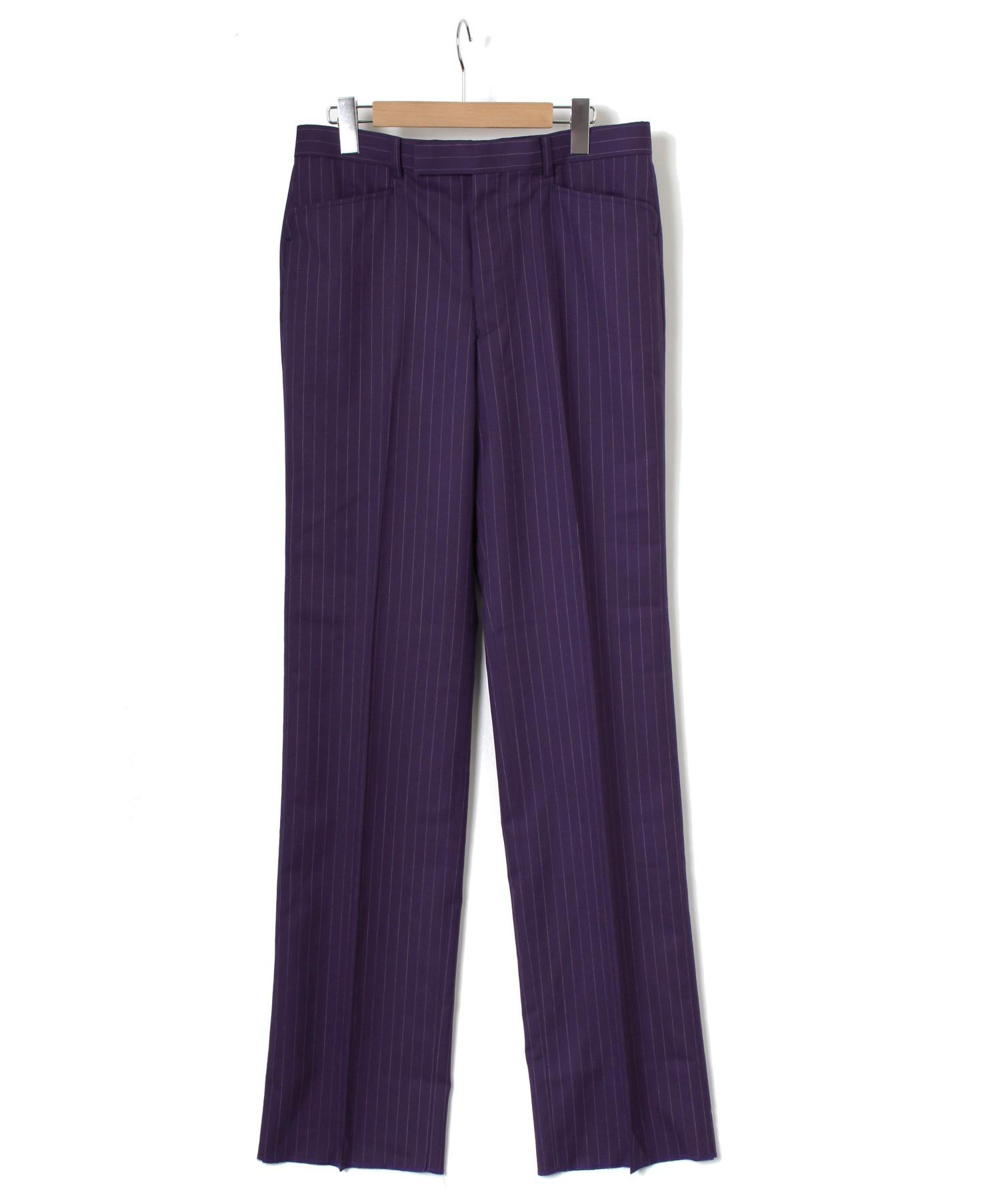 LITTLEBIG (リトルビッグ) Stripe Straight Trousers サイズ:2