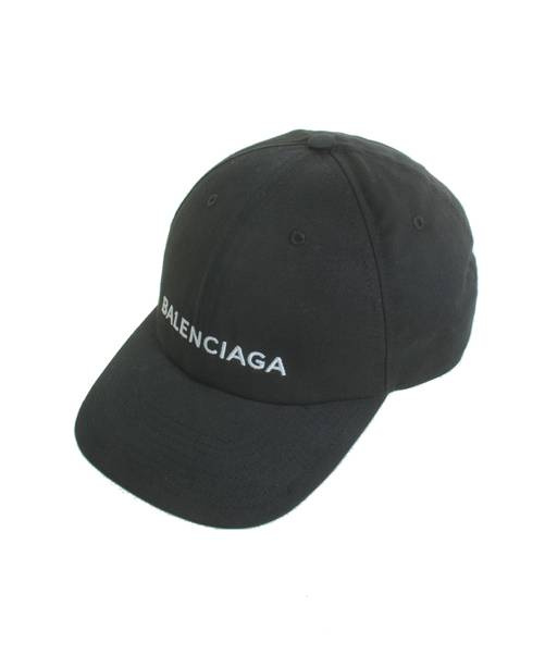 通販大特価 BALENCIAGA バレンシアガ　キャップ　帽子　黒　ブラック　L58 キャップ